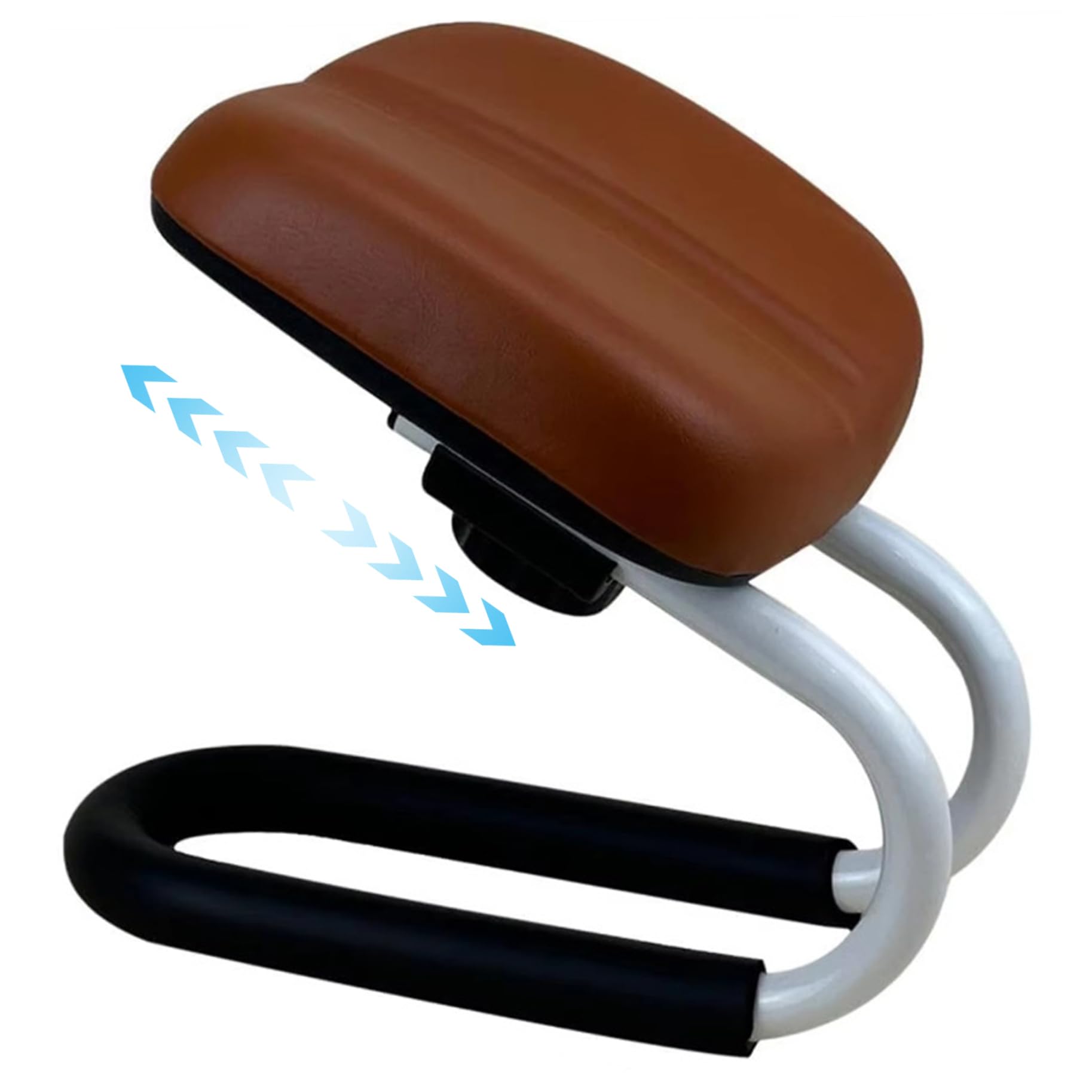Tabouret de méditation, Banc de méditation Confortable et réglable, genouillère prière Portable avec Coussinet antidérapant pour Le Yoga, la prière à la Maison, Marron