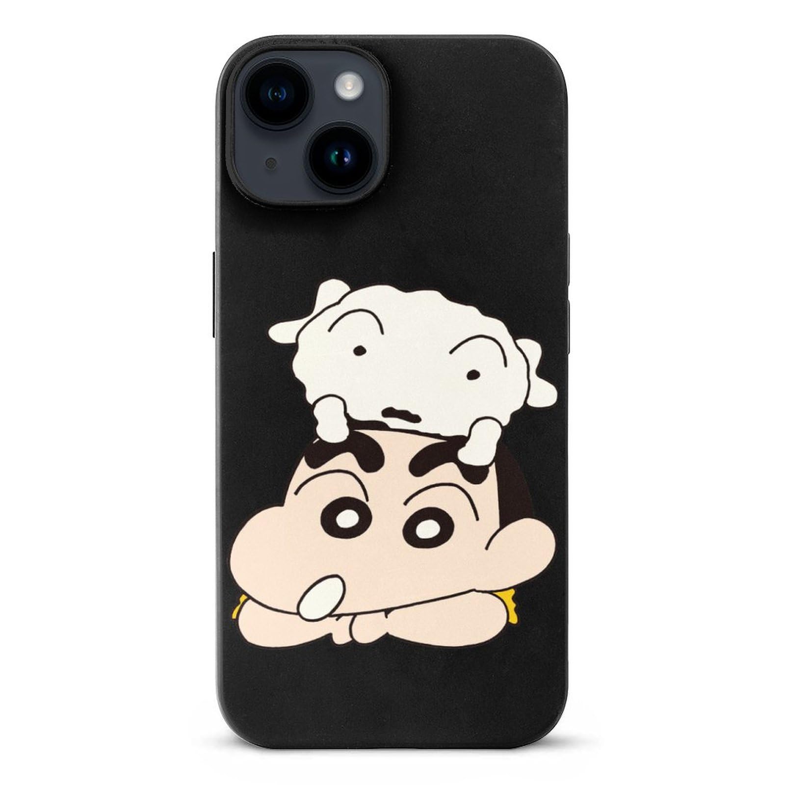 Amazon.co.jp: iPhone 15 Proケース クレヨンしんちゃん シロ