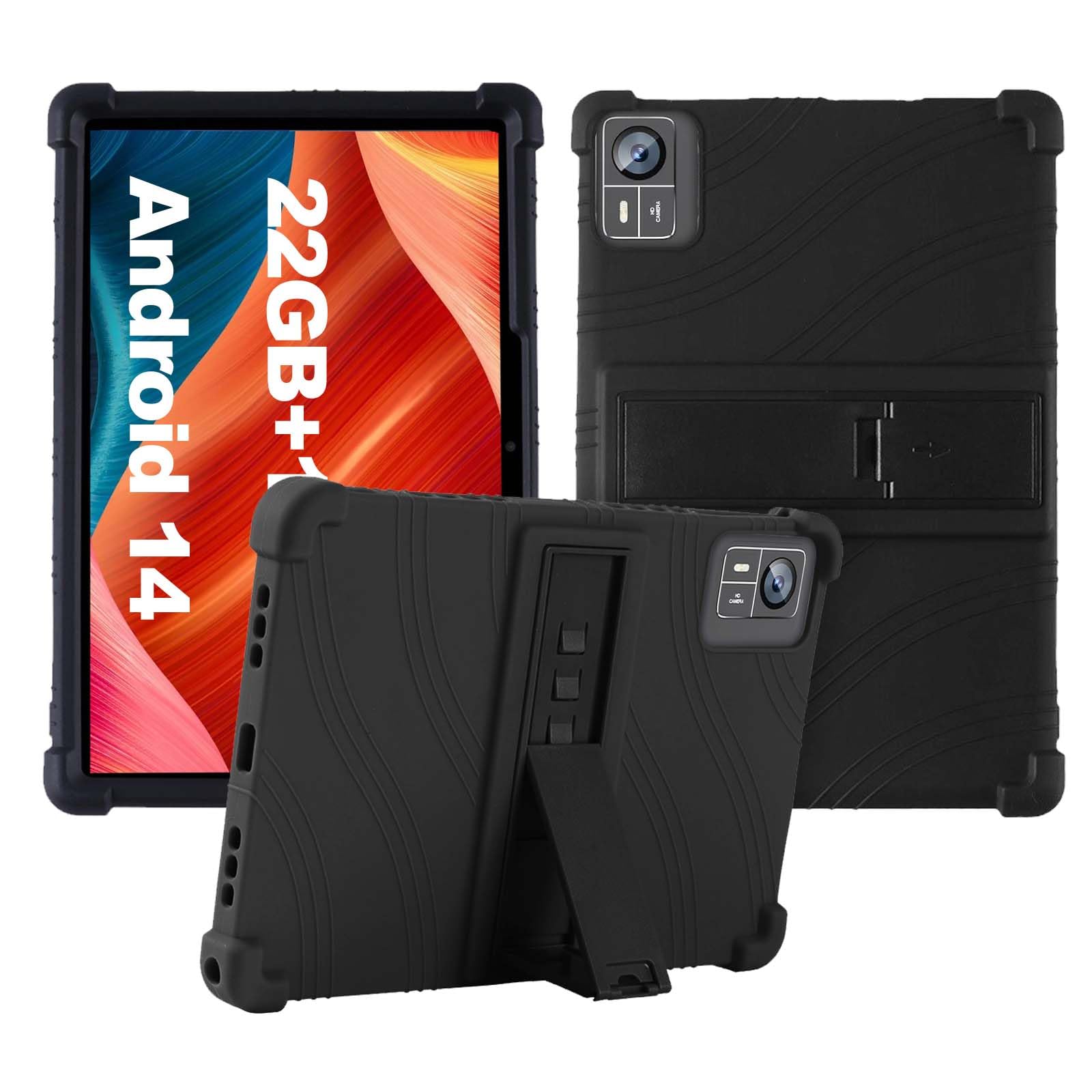 Case for SUAAT S10 / BIEGEDY B29 Tablet 10.1 inch,Soft Silicone Protector Cover,Kids Friendly,Adjustable Stand Tablet Cover,4 Corners Thicken