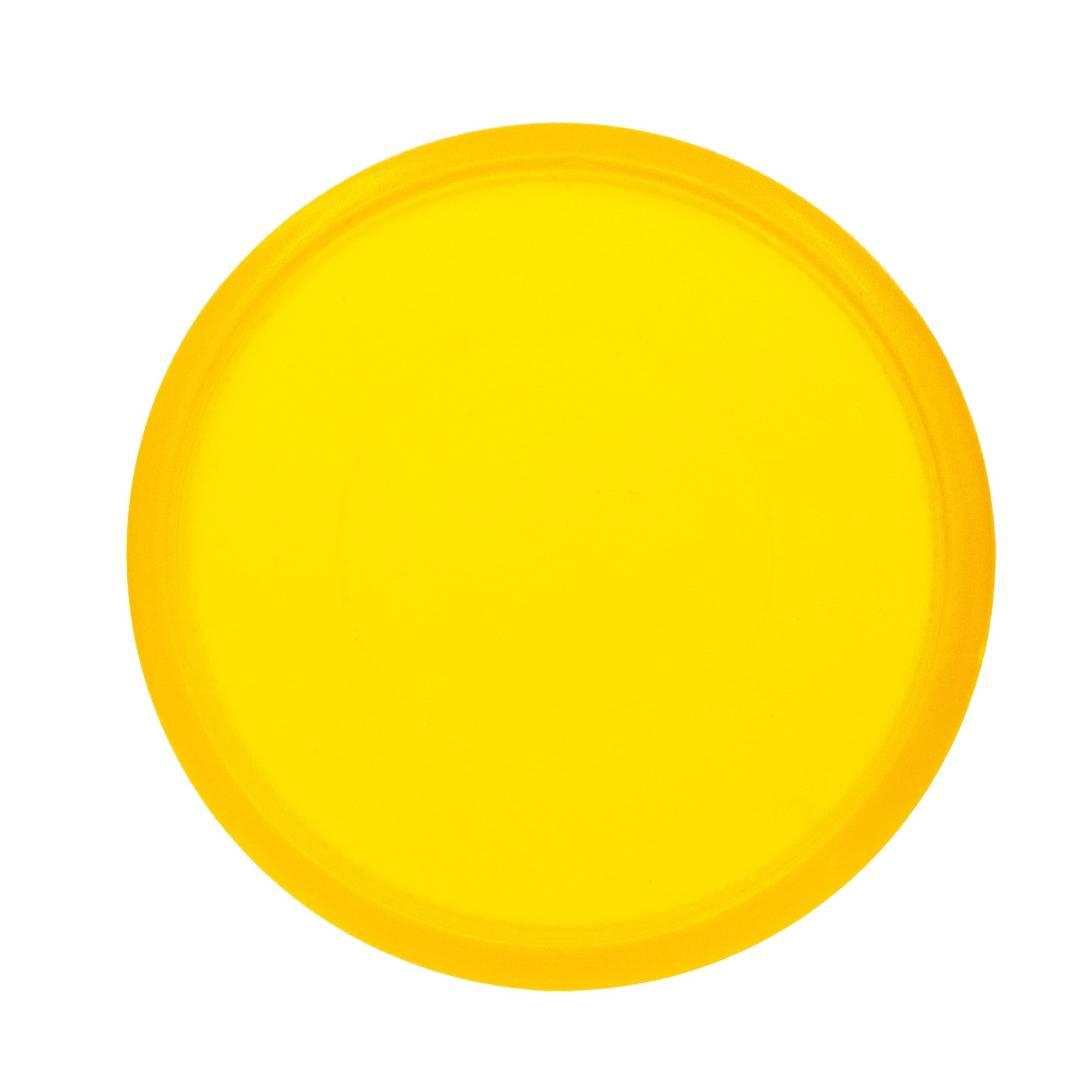 ITSYHPRO 33 Pcs Loose Leaf Discbound Discs (Clear Yellow, 32mm/1.2'')