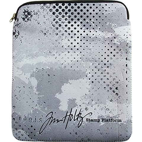 Tonic Studios 1710E Tim Holtz Stamping Platform Zipper Sleeve, Multi-Colour Cover
