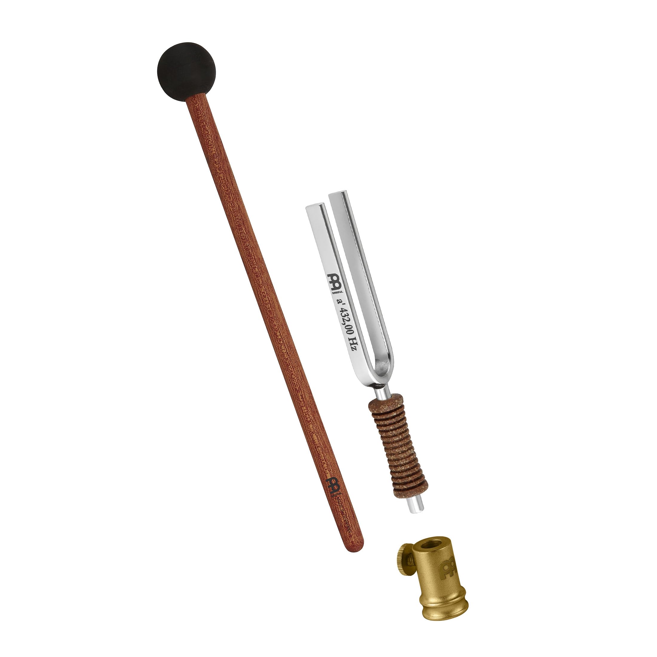 Sonic Energy Diapason Bundle – Suono da camera 432 Hz – Per musica, terapia, casa – Include punta, bacchetta, borsa (TF-432-BUNDLE)