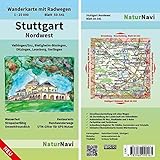 vaihingen faustball  Stuttgart Nordwest: Wanderkarte mit Radwegen, Blatt 50-541, 1 : 25 000, Vaihingen/Enz, Bietigheim-Bissingen, Ditzingen, Leonberg, Gerlingen (NaturNavi Wanderkarte mit Radwegen 1:25 000)