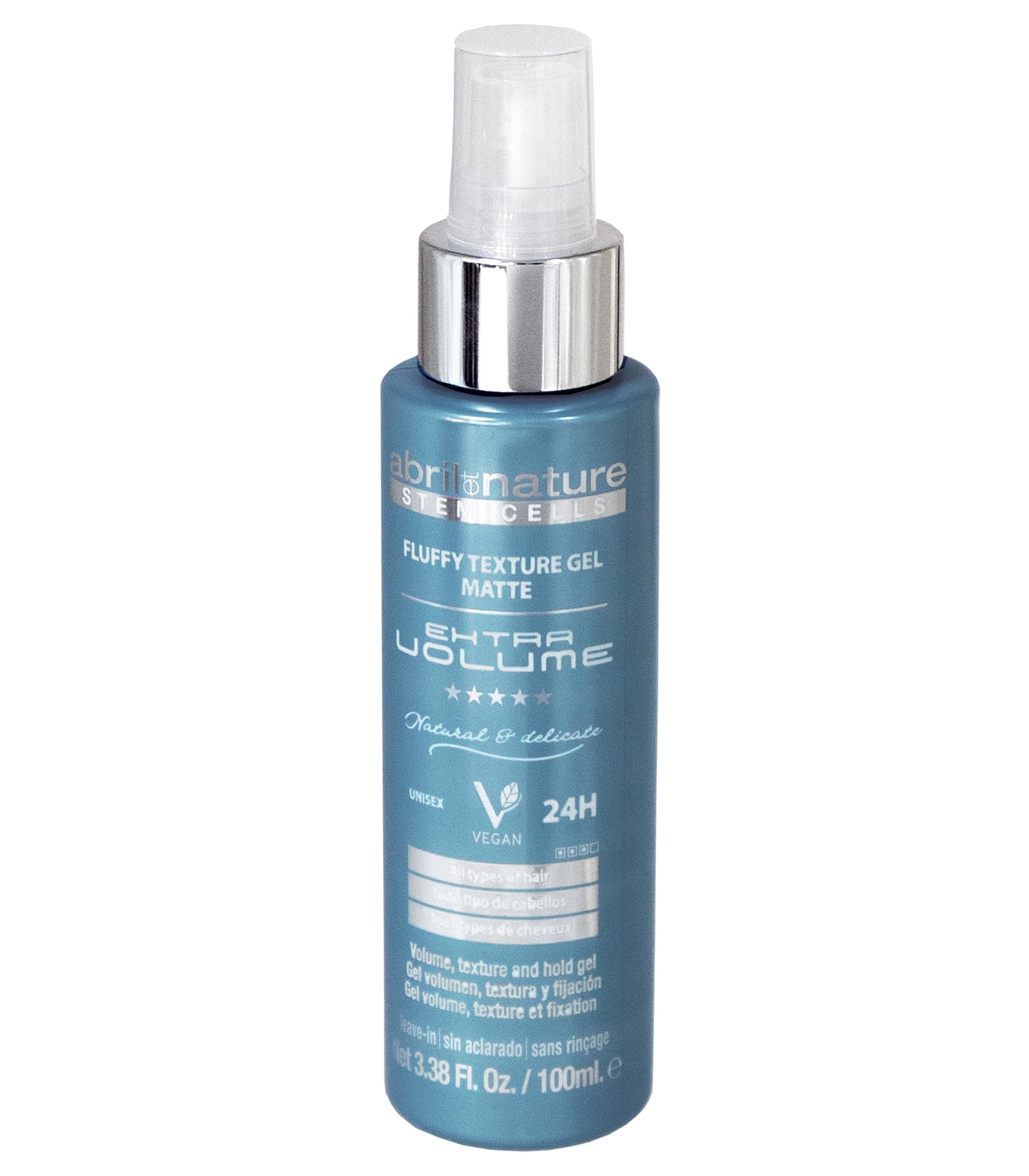 abril et nature, Volume Powder Gel for Flat & Fine Hair, Lightweight, Leave in Heat Protectant