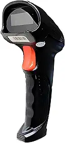 Leitor 1D Código De Barras sem fio Wireless Laser Boleto Ean Danf bipagem logistica empresa