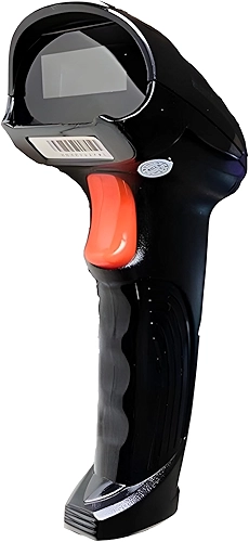 Leitor 1D Código De Barras sem fio Wireless Laser Boleto Ean Danf bipagem logistica empresa