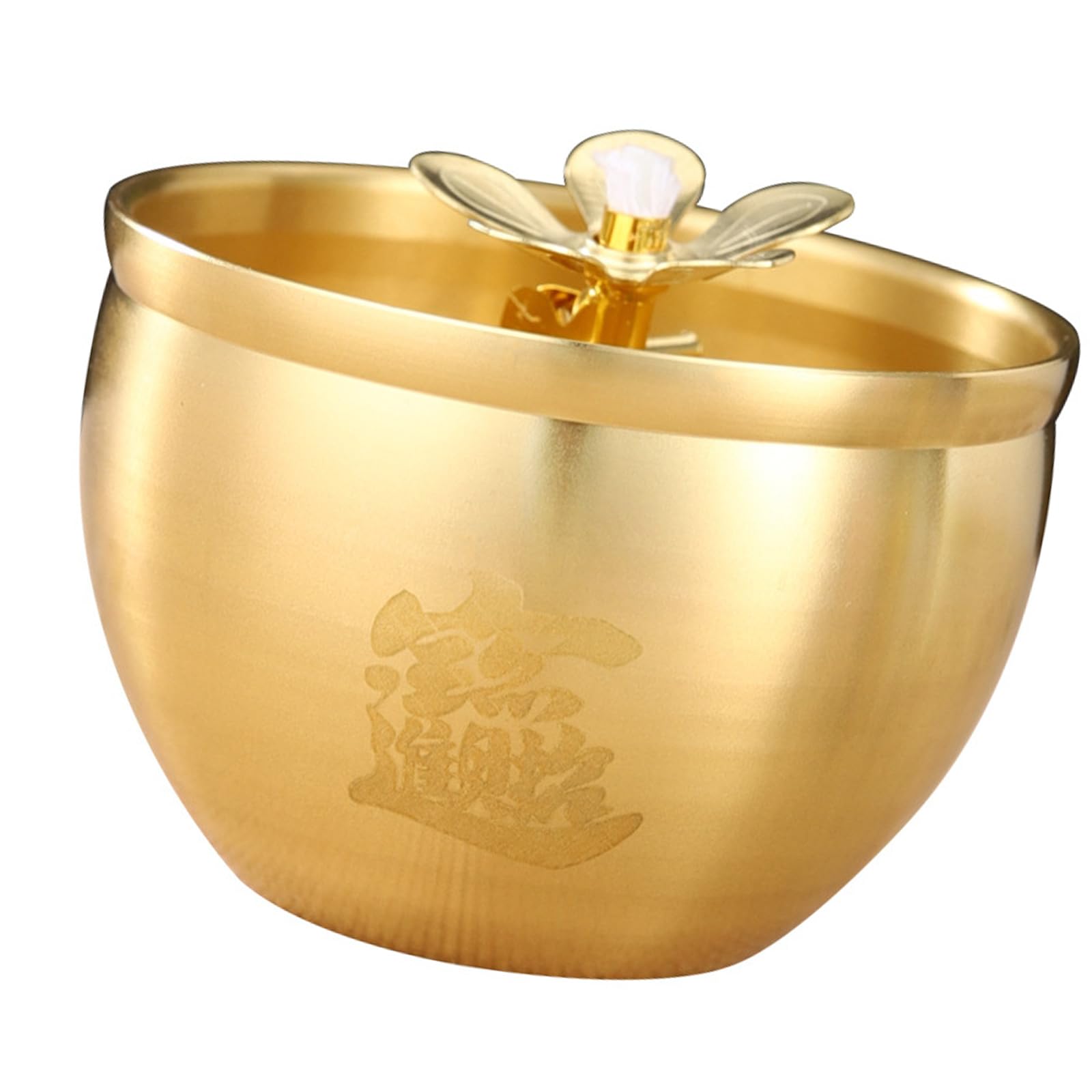 Ghee Lamp Butter Holder Copper Diyas Diwali Holder Tibetan Oil Lamps Buddhist Altars Offering Supplies Butter Holders