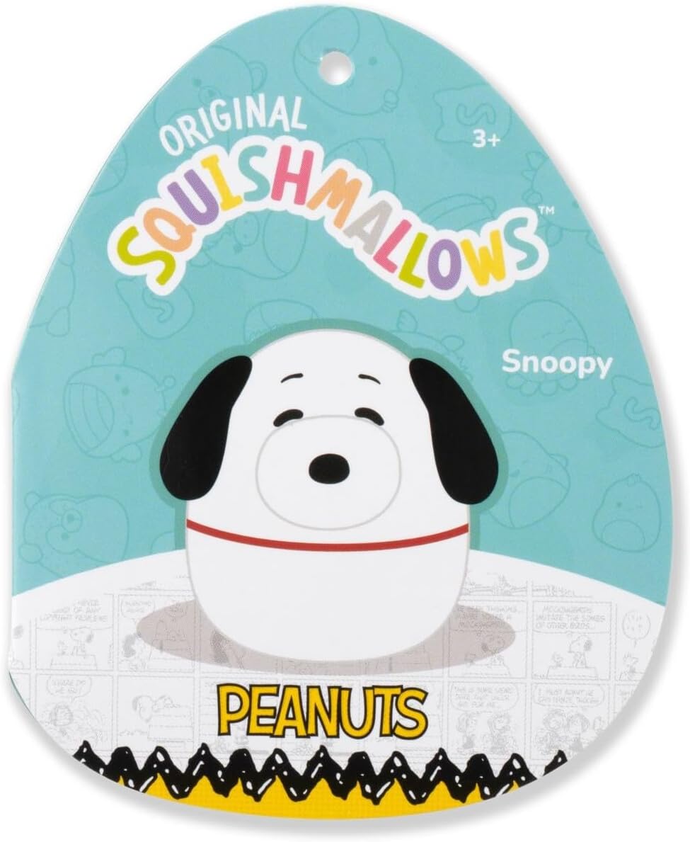 Squishmallows Original Peanuts 12in Snoopy – Official Jazwares Plush (Medium-Sized)