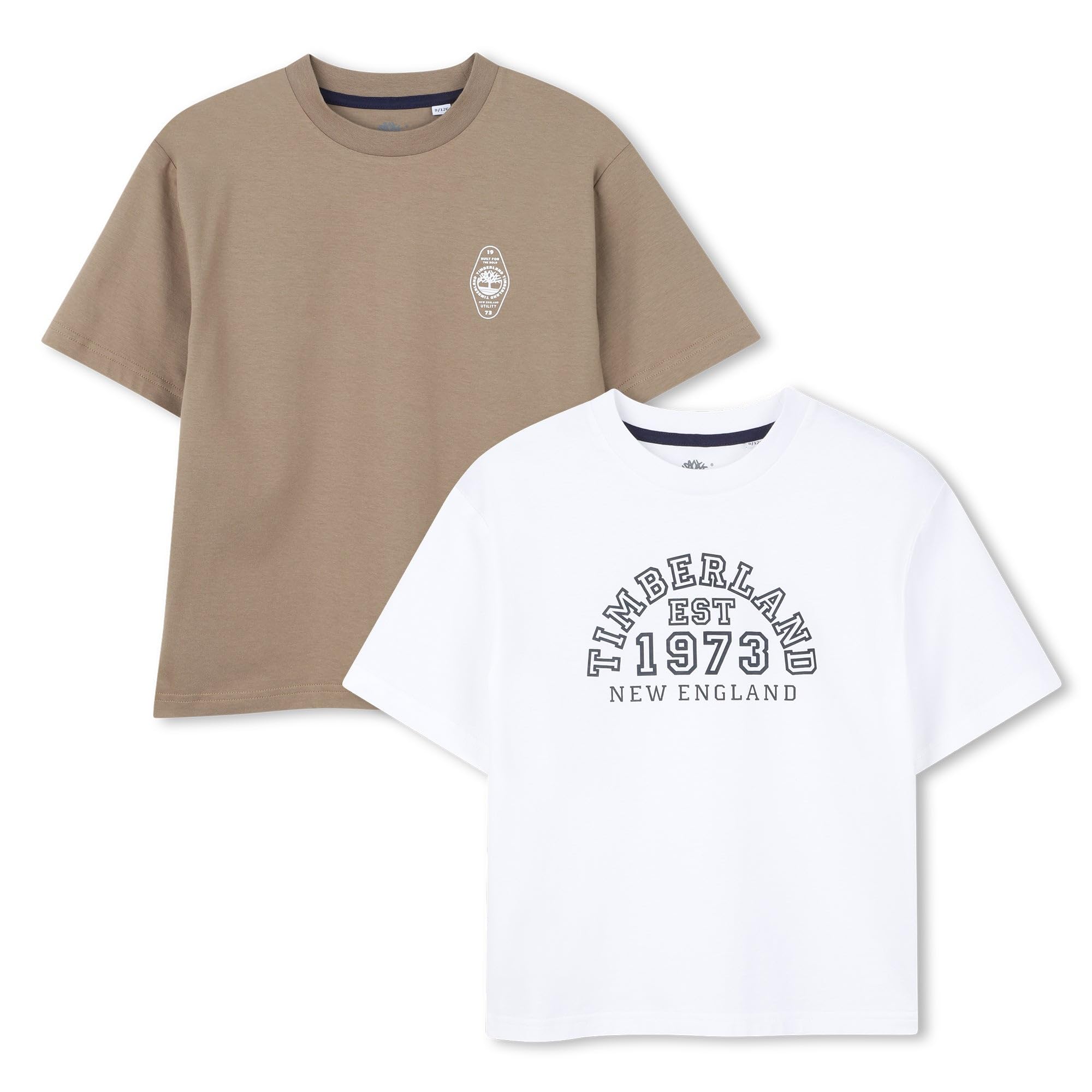 Timberland Boy's T60534 T-Shirt, Cedar, 12 Years
