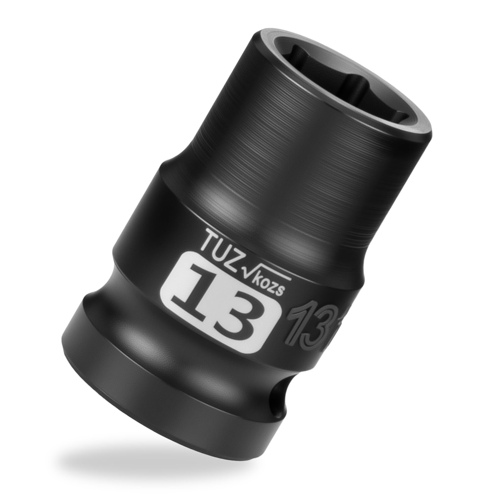 1/2 Inch Drive 13mm Shalllow Metric 6 Point CR-MO Impact Socket