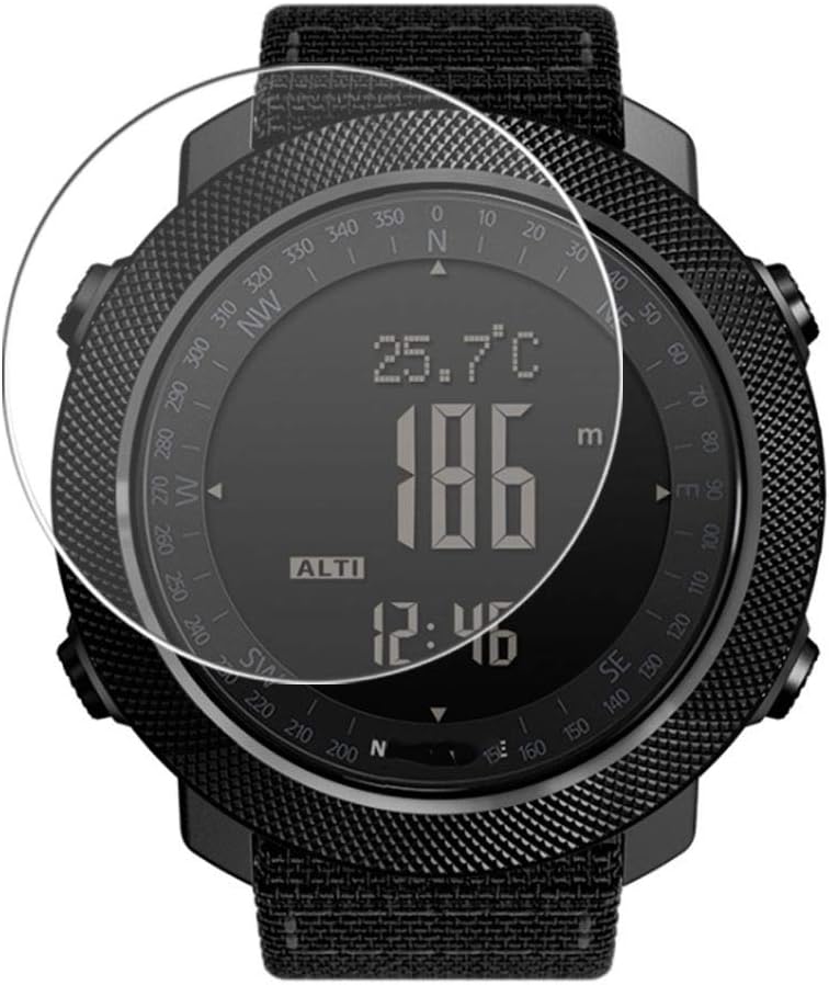 3 Pack Screen Protector Film, compatible with Smartwatch smart watch NORTH EDGE APACHE TPU Guard （ Not Tempered Glass Protectors ）