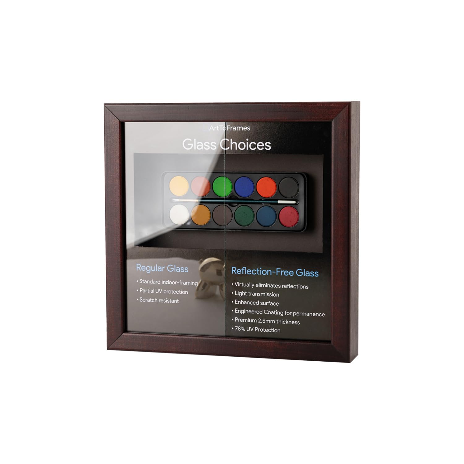 ArtToFrames 8x8 Replacement Regular Glass for Picture and Poster Frames (Clear-14)