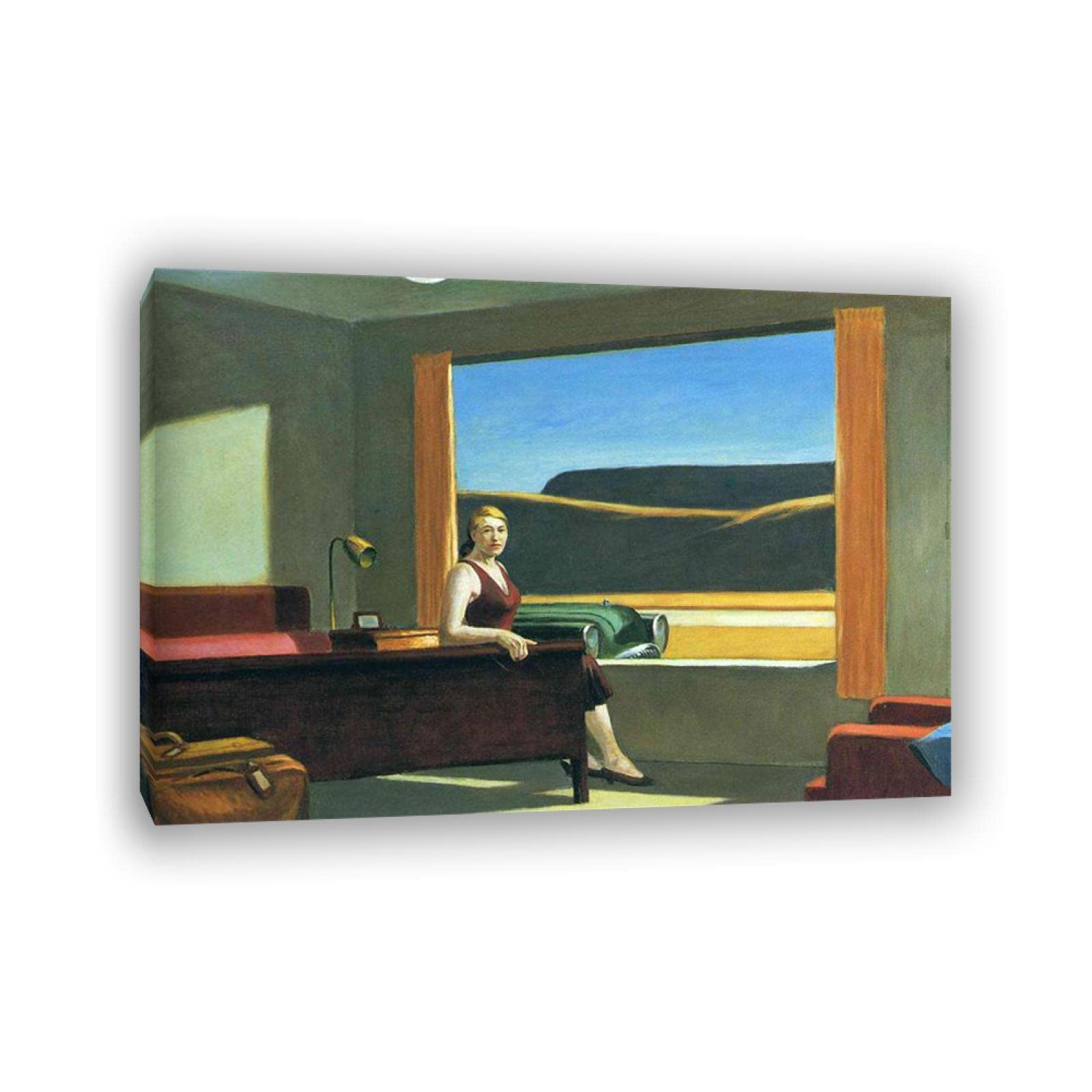 Amazon.co.jp: エドワードホッパー-ウエスタンモーテル。有名な絵画の