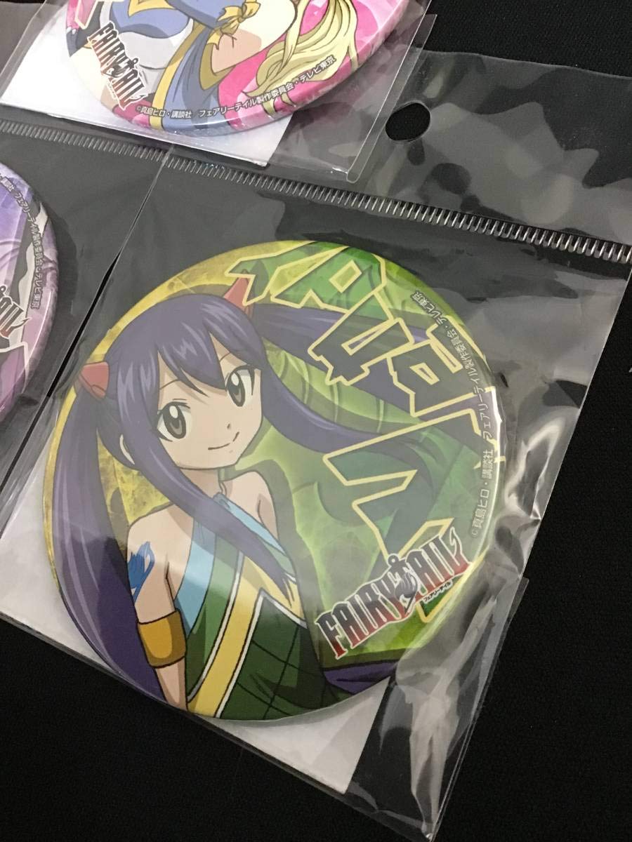 FAIRY TAIL ウェンディ　缶バッジ フェアリーテイル Fairy tail ウェンディ 初期 缶バッジ 10個