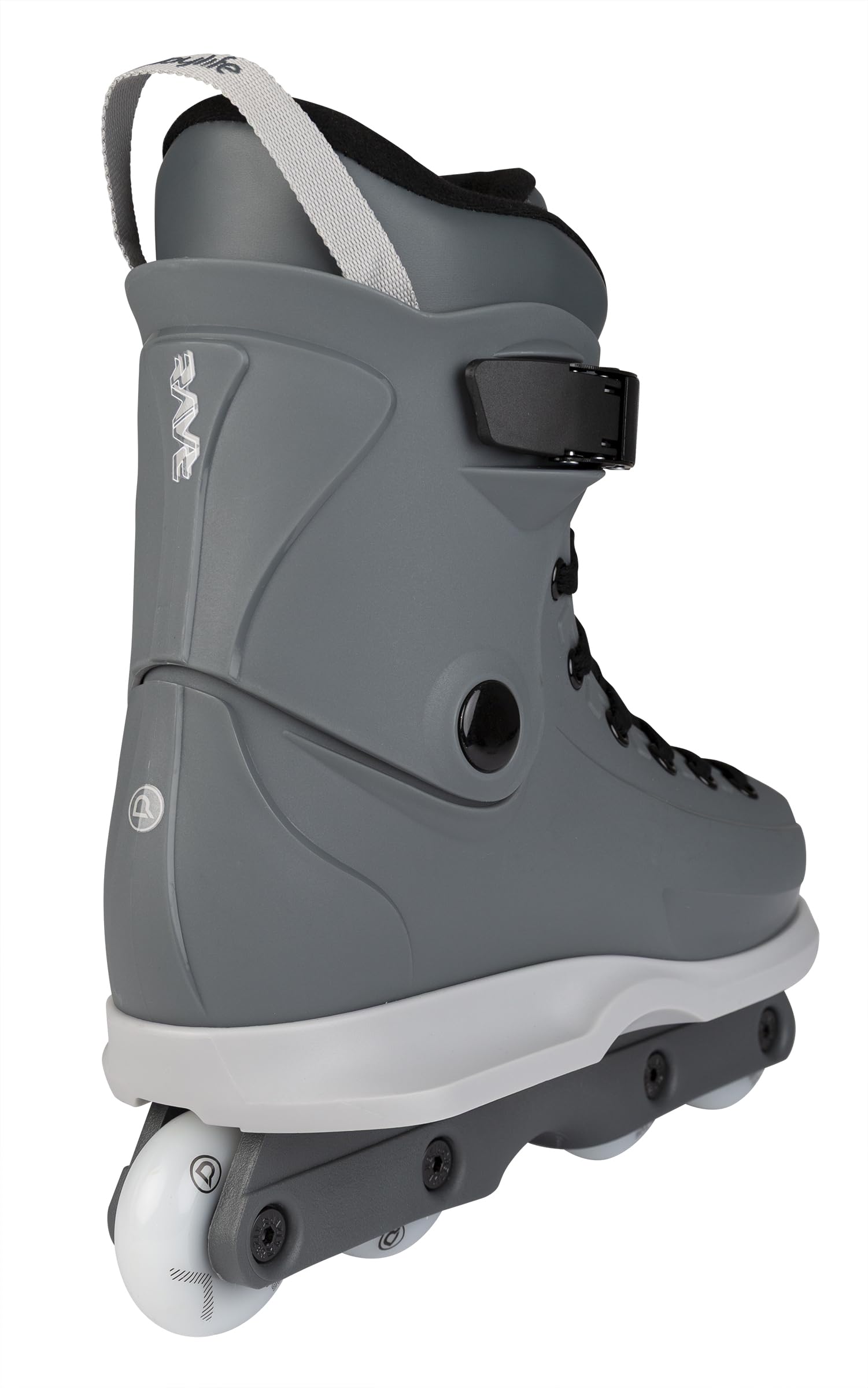 Playlife Pattini in linea aggressivi Inline Rave Park nero taglia 37-46 ruote Kizer Fluid V Frame