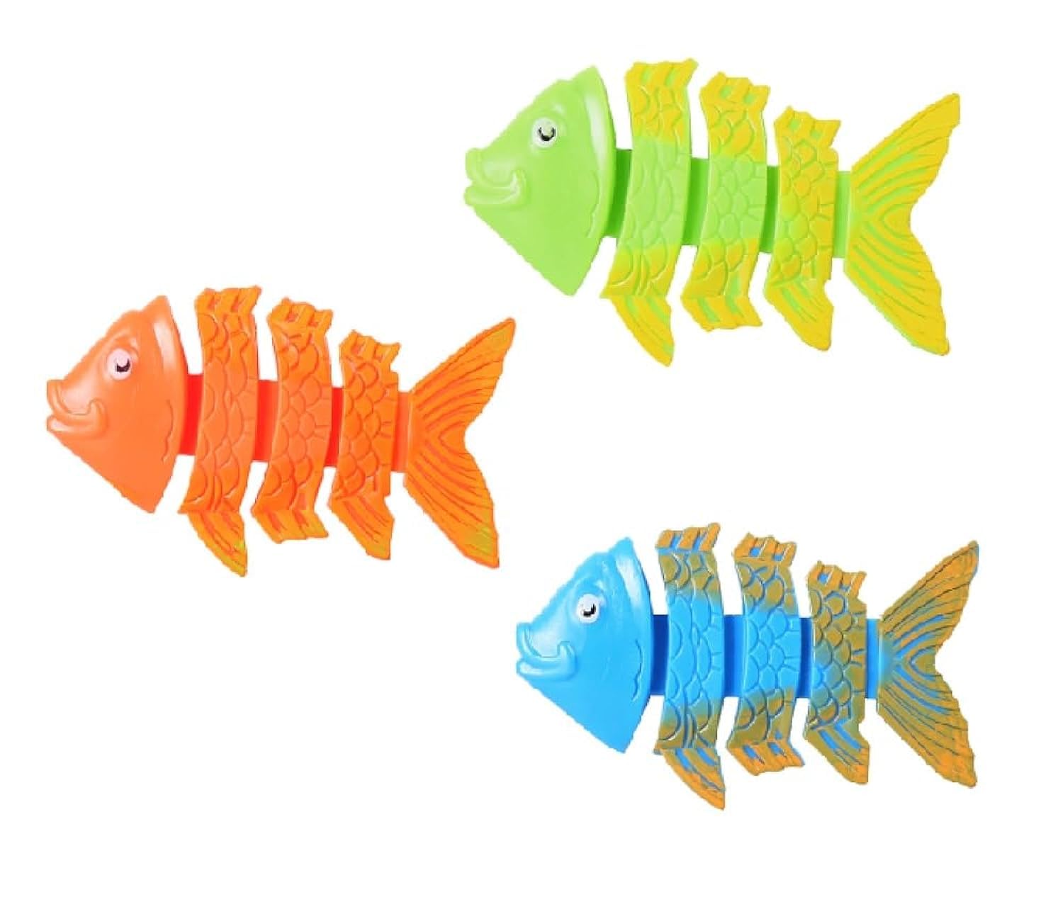 Diving Squiggle Wiggle Toys 3 Pieces