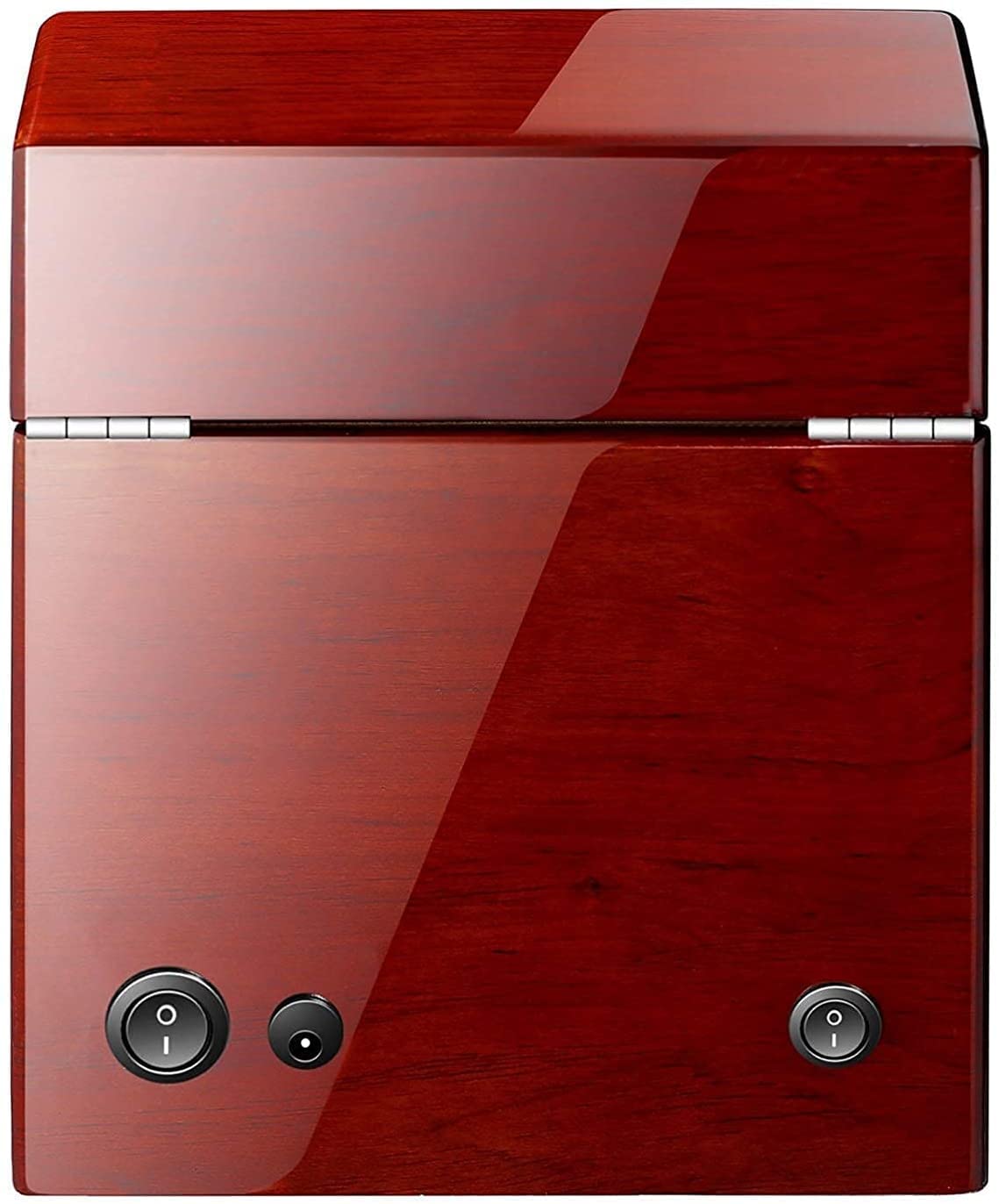 ZYFSHA Automatik-Uhrenbeweger-Box, Geschenk, Festival, hölzerne Doppel-Automatik-Uhrenbeweger-Aufbewahrungsbox für 2 Uhren – Uhrenbeweger für Automatikuhren. Individuelle schöne Landschaft