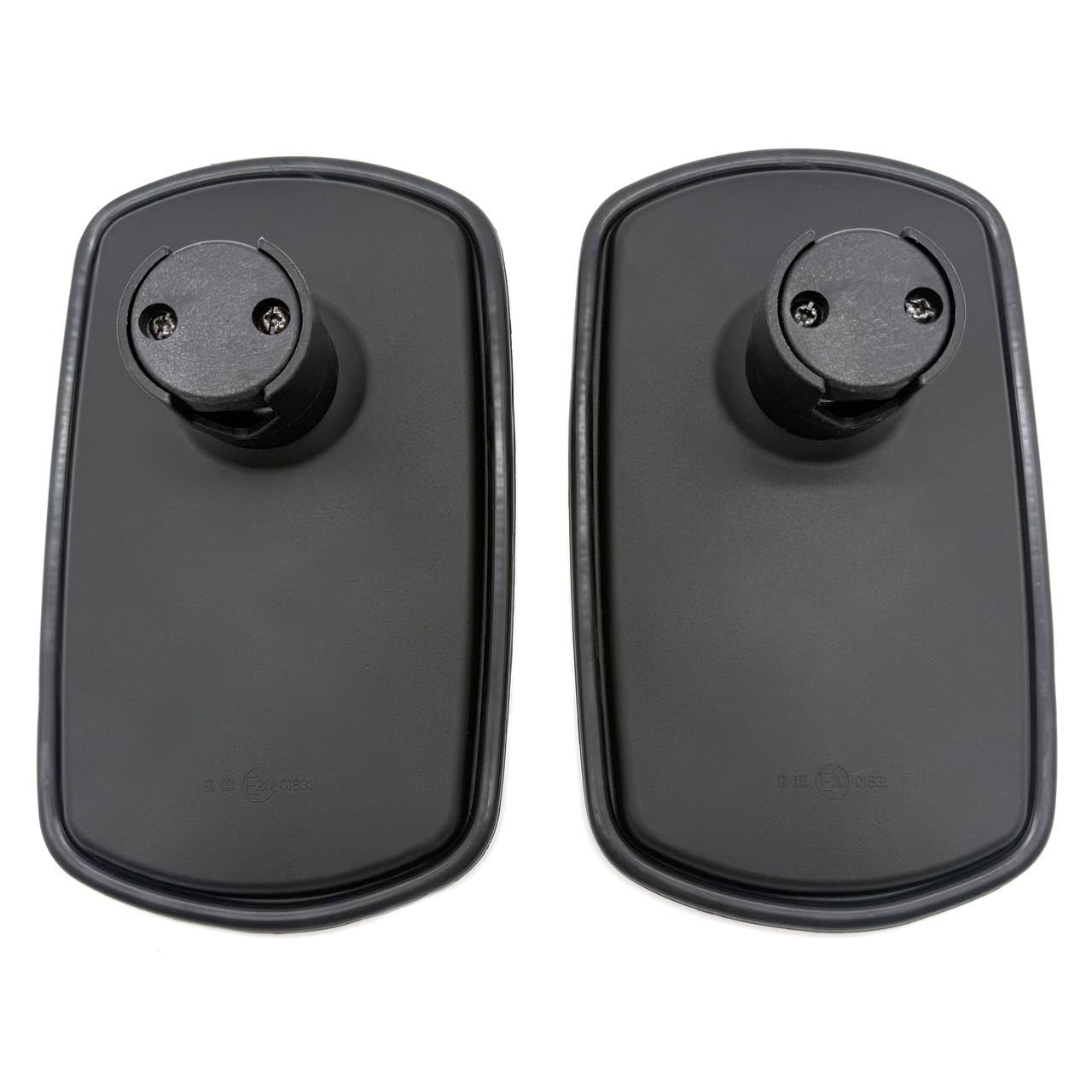 Juego de 2 soportes para espejo retrovisor exterior (260 x 160 mm, diámetro 14-23)