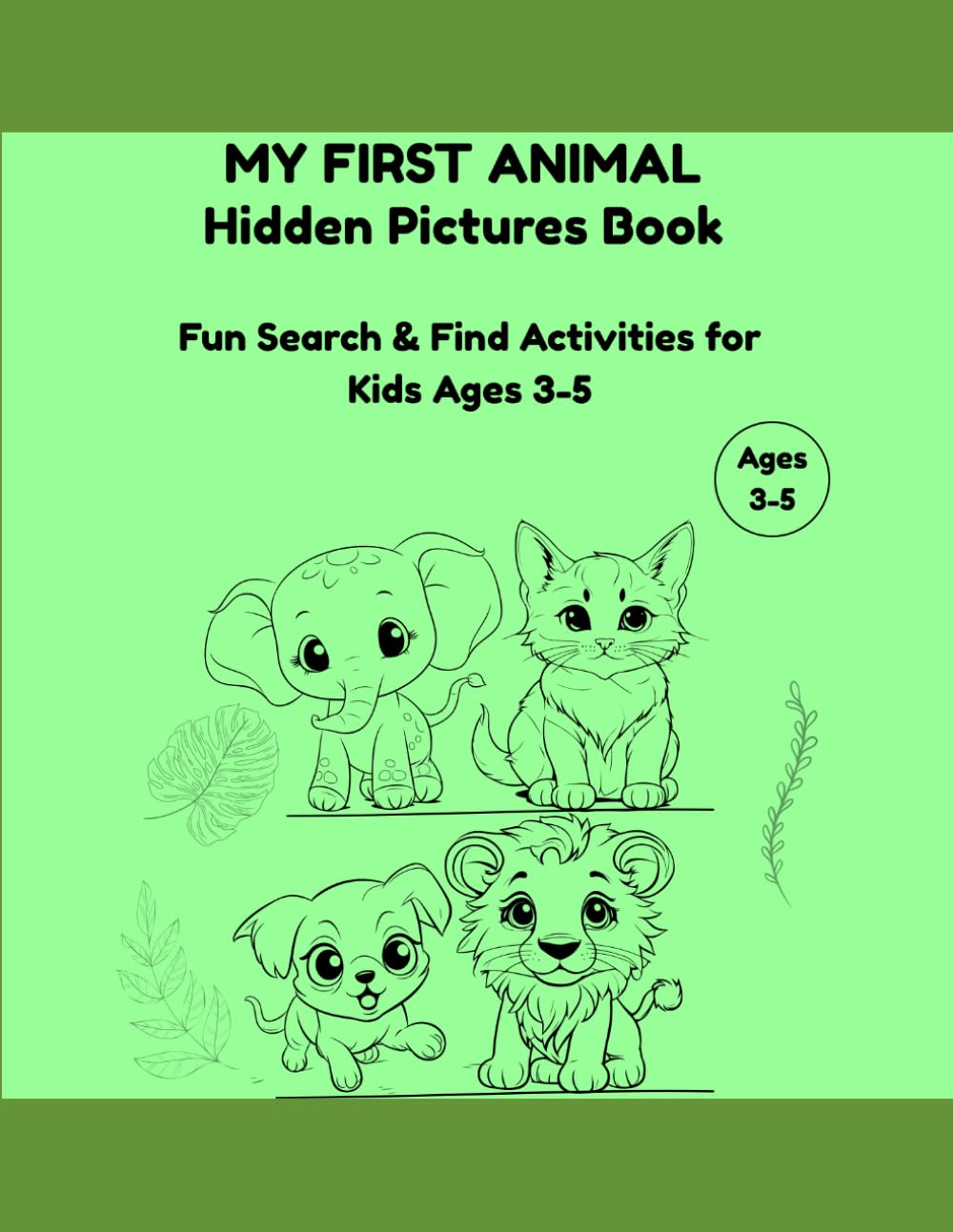 My first animal hidden pictures book