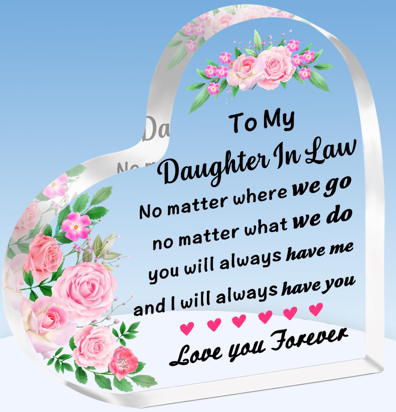TTOVEN Daughter in Law Gifts from Mother in Law Daughter in Law Birthday Gifts Daughter in Law Wedding Gifts Christmas Mothers Day Gifts