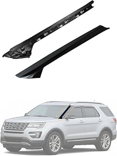 Flecto A-Pillar Molding Trim Outer & Inner Bracket Front Left Driver Side Compatible with Ford Explorer 2011-2019, Replaces 926-450 BB5Z-7803136-AB