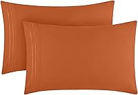 Vista 11 de Mellanni Fundas de almohada – Fundas de almohada lujosas, extrasuaves, refrescantes – 2 PC Colección Iconic Fundas de almohada – Cierre de sobre