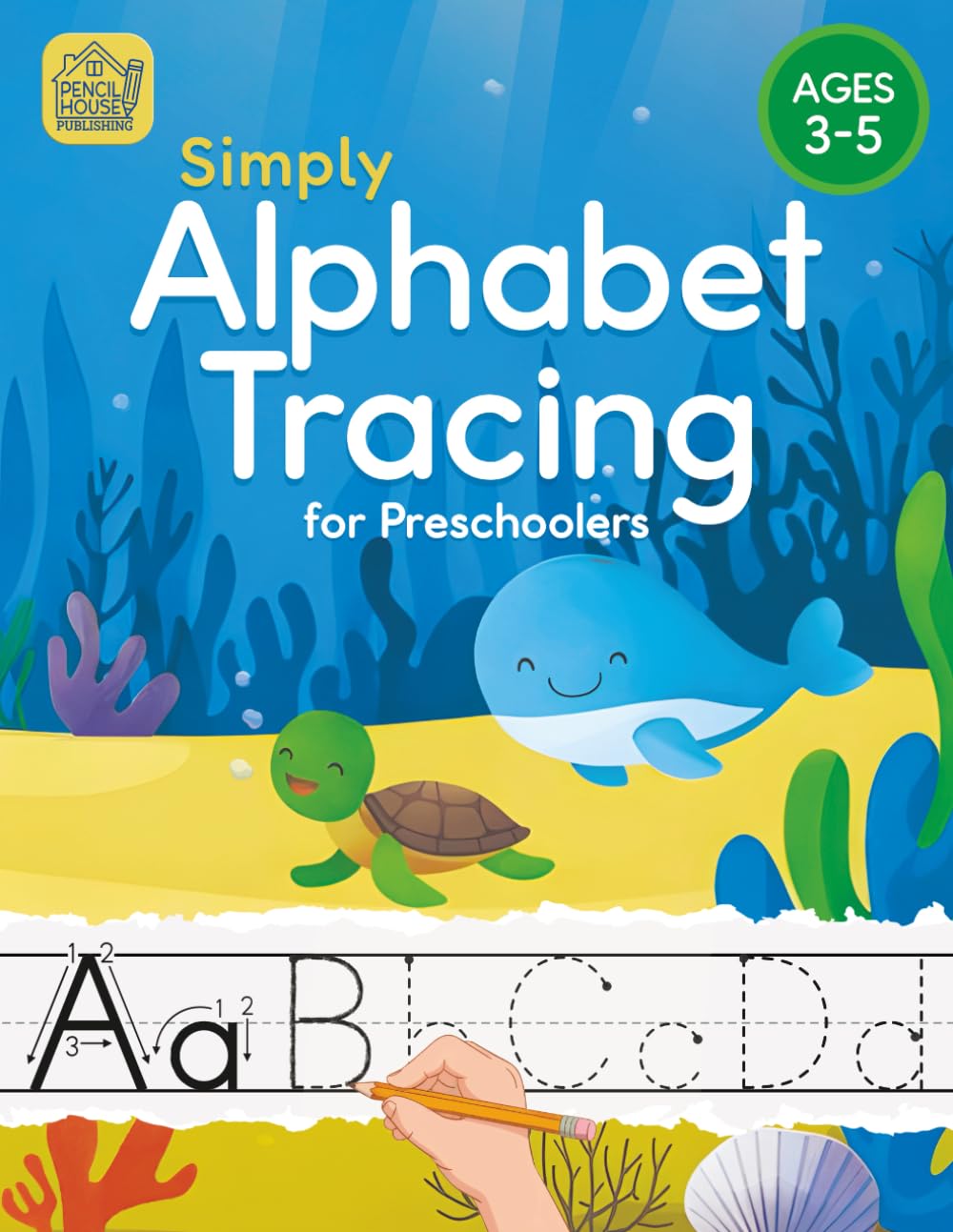 Simply Alphabet Tracing for Preschoolers