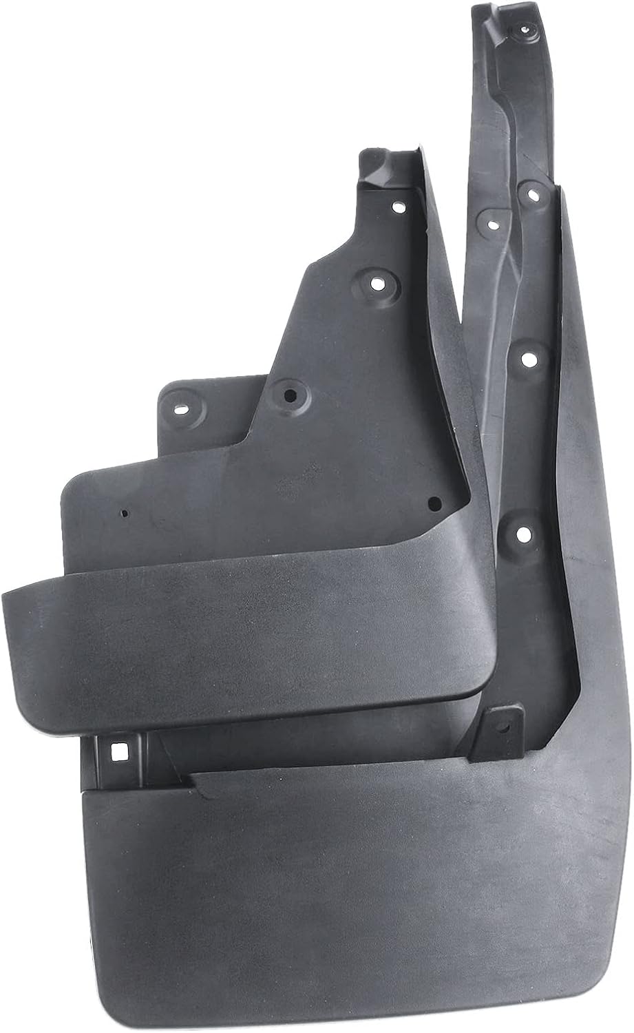 A-Premium Set of 4PCS Mud Flaps Splash Guards Mudguards Mudflaps with Hardware Kits Compatible with Lexus LX570, 2016-2021, Sport Utility, Black Color, Front and Rear (Driver & Passenger Sides)