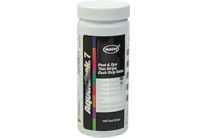AquaChek 7-Way Pool and Spa Test Strips: Monitor Your Pool's Health with Accuracy and Ease