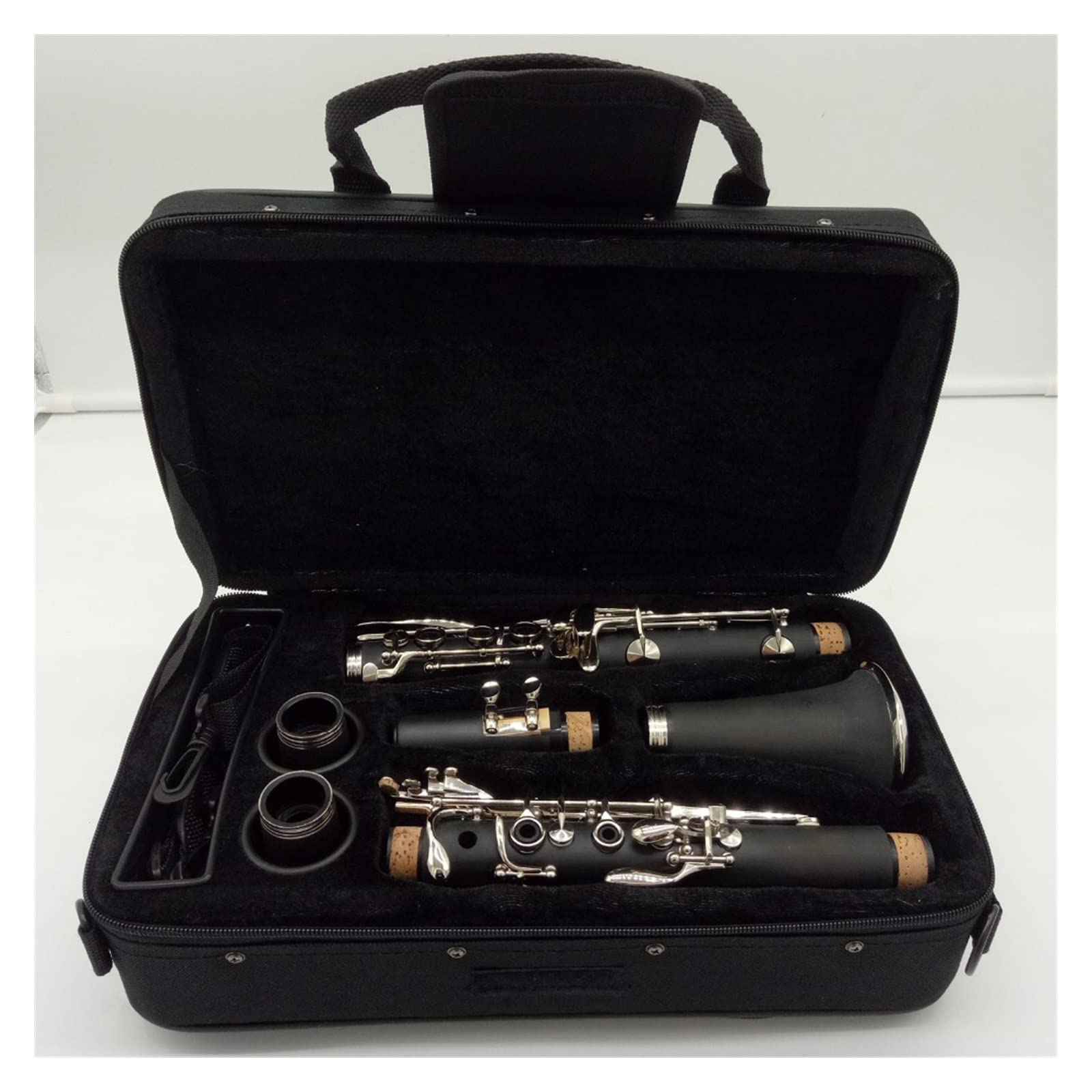 Nuevo Estudiante 17 Teclas BB Clarinete E11 Profesional Buffet Baquelita Clarinete Boquilla Accesorios Estuche Estudiantes Clarinete