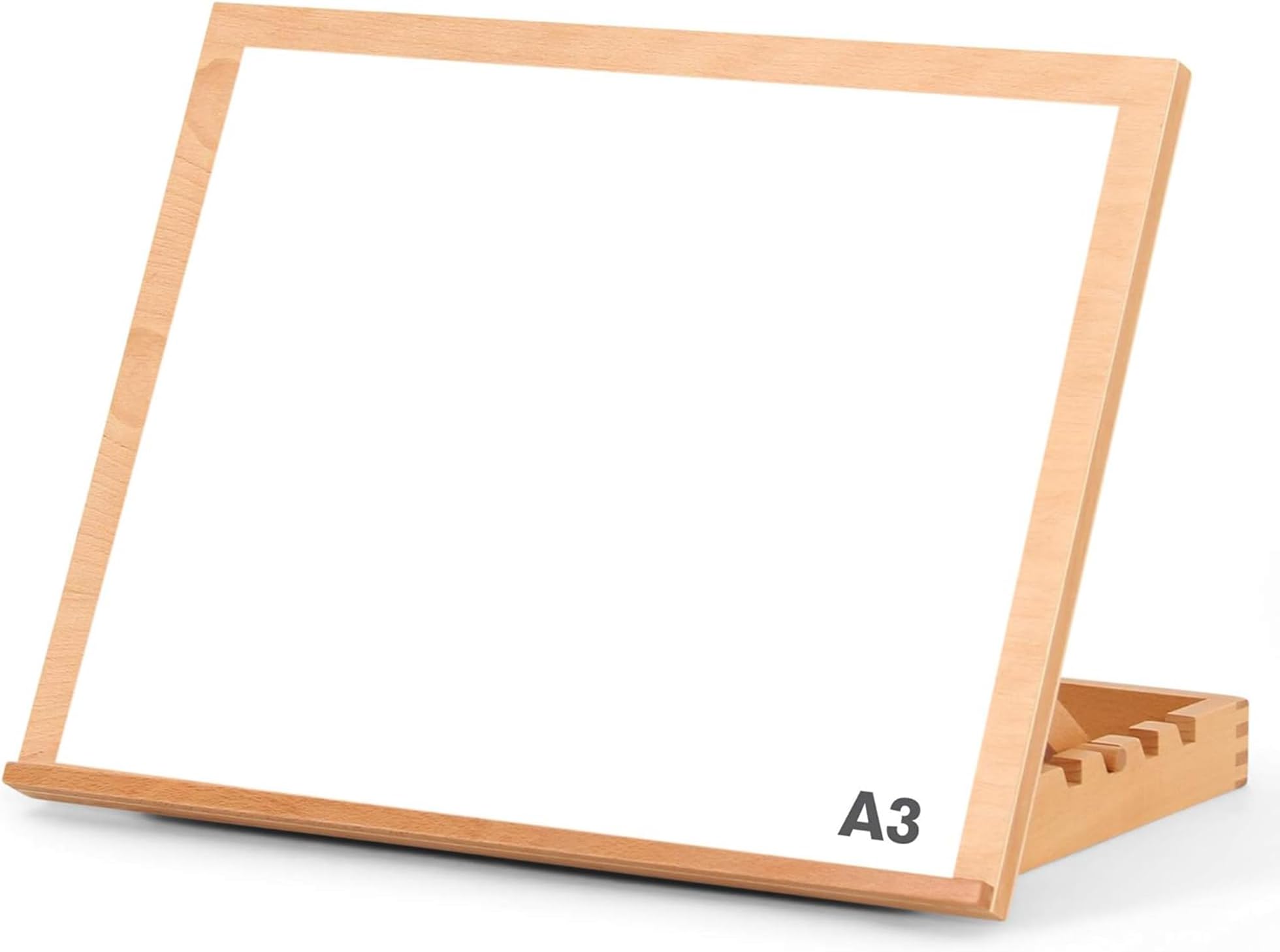 Create Lee A3 Desktop Table Easel and Craft Workstation โ Adjustable Beech Wood Tabletop Easel Board for Painting, Drawing and Sketching โ A3 Easel Stand and Art Table for Artists, Students, Hobbyists