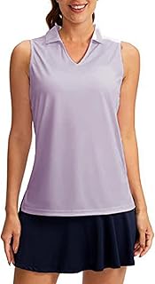 Camiseta sin mangas para mujer, de secado rápido, transpirable, para entrenamiento, deportiva, con cuello en V