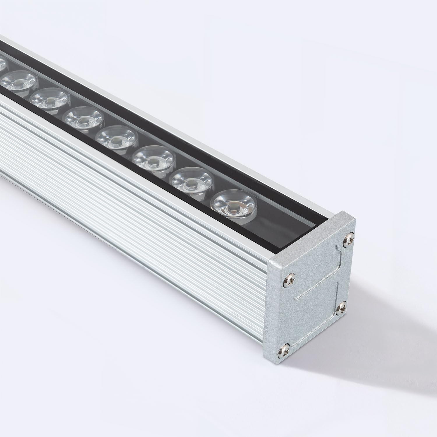 LEDKIA LIGHTING Bañador de Pared LED 38W IP65 100cm Enlazable WALL WASHER 3000K Blanco Cálido