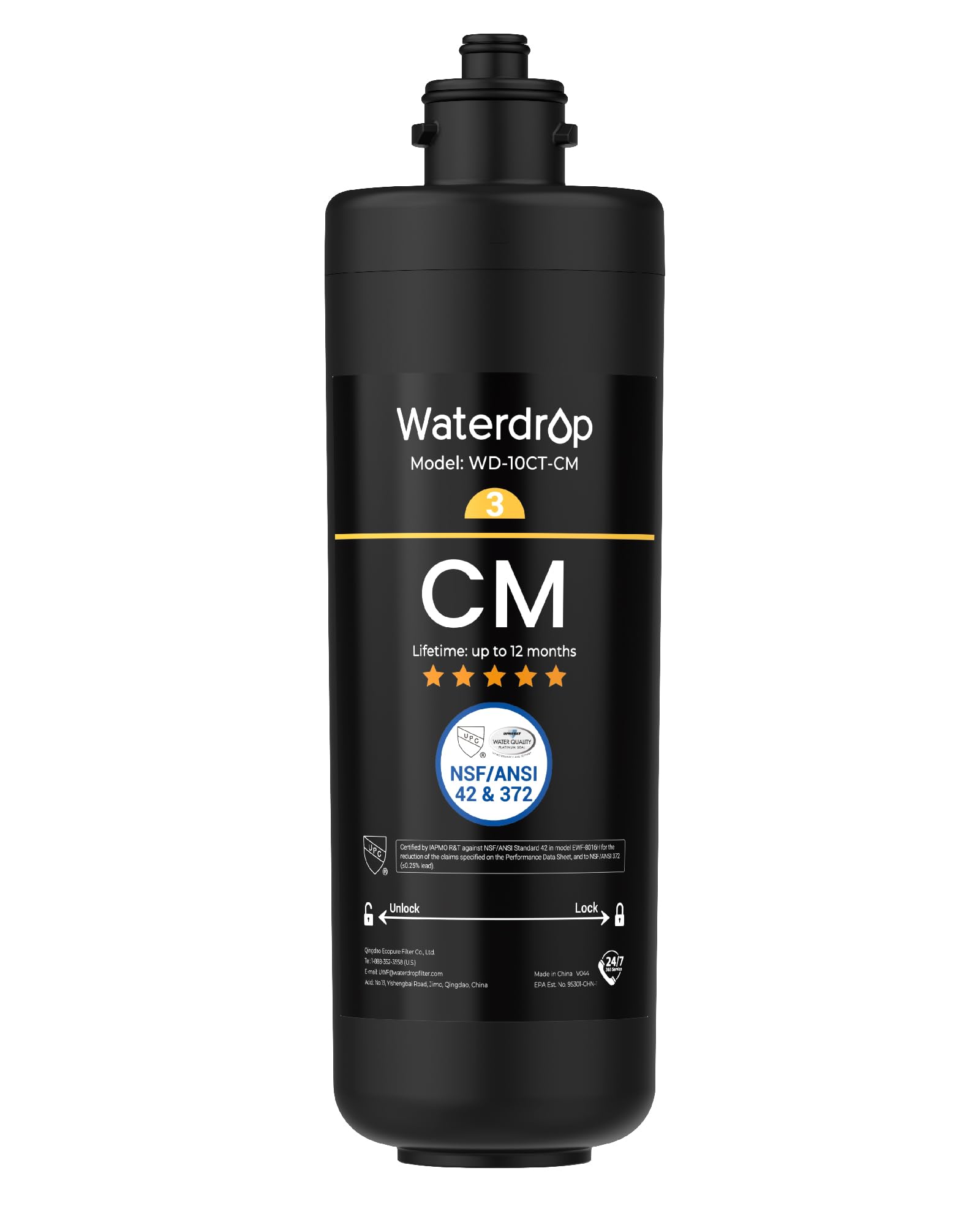 Amazon.com: Waterdrop WD-10CM Water Filter Replacement for