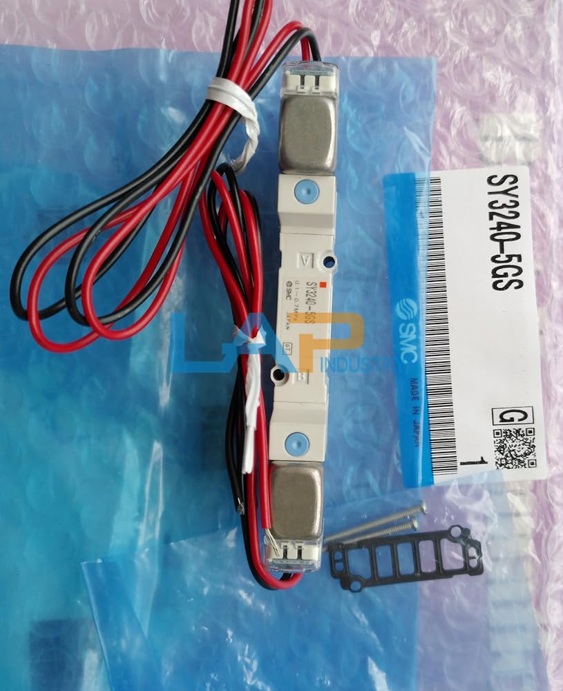 1PC FITS FOR Two position five way solenoid valve SY3240-5GS-