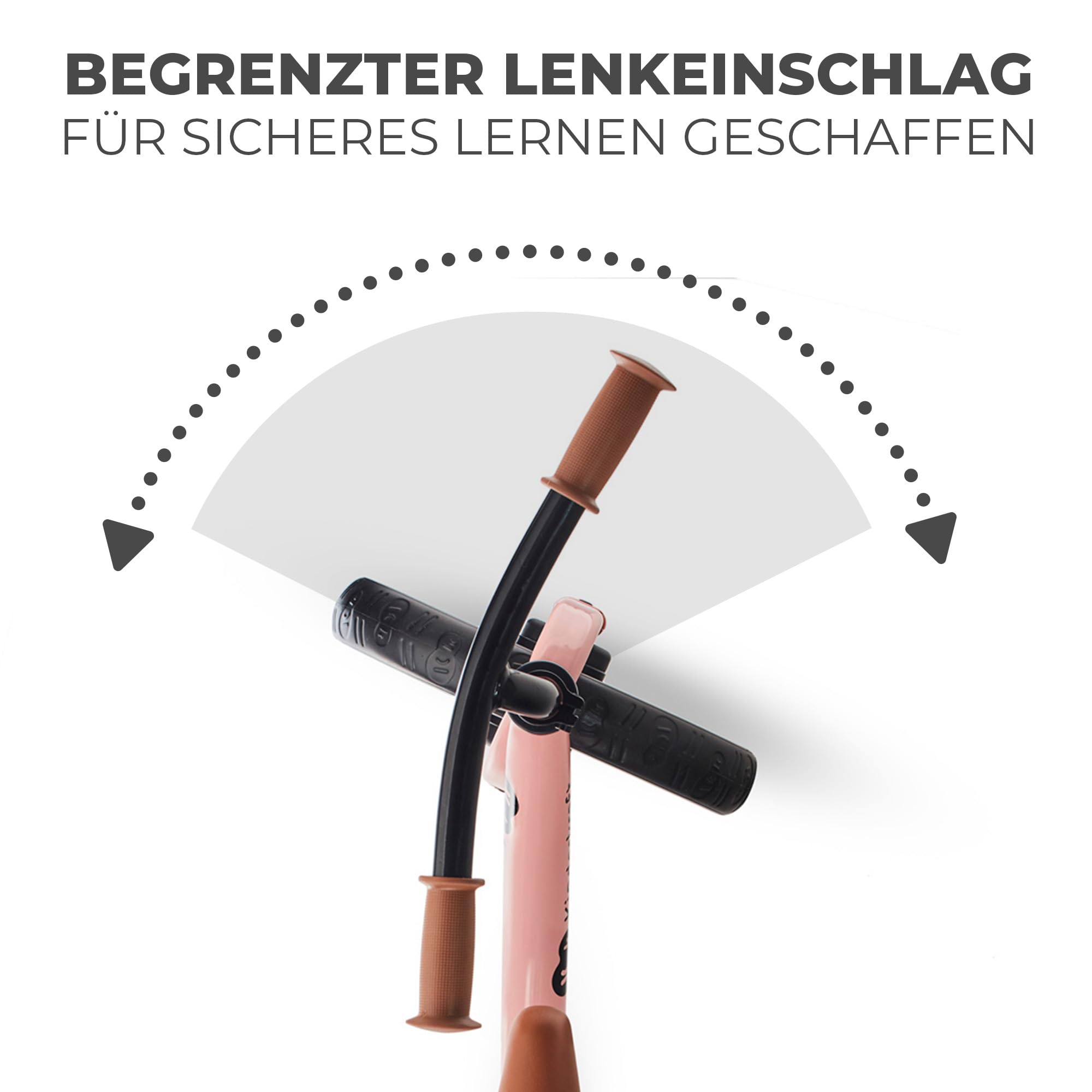 Kinderkraft 2WAY Next Laufrad ab 2 Jahre, Licht Lauflernrad, Kinder fahrader, 12 Zoll Räder, Höhenverstellbar Sattel und Lenker, Einfache Montage, Begrenzter Lenkeinschlag, Gummigriffe, Rosa