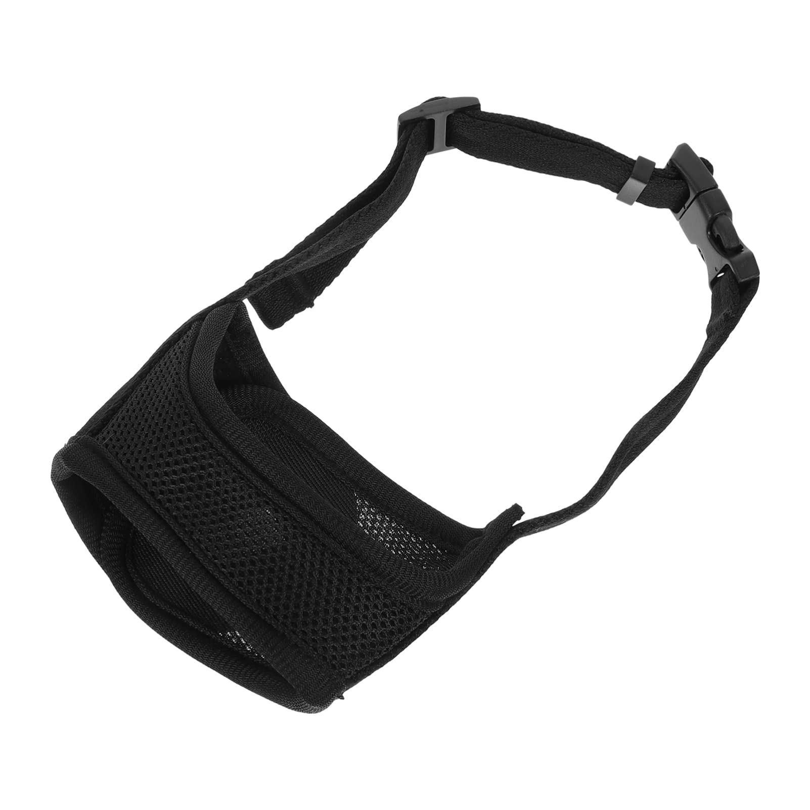 GALPADA Practical Muzzle with Strap Portable Mesh Barking Control Prevents Biting and Unwanted Chewing Flash