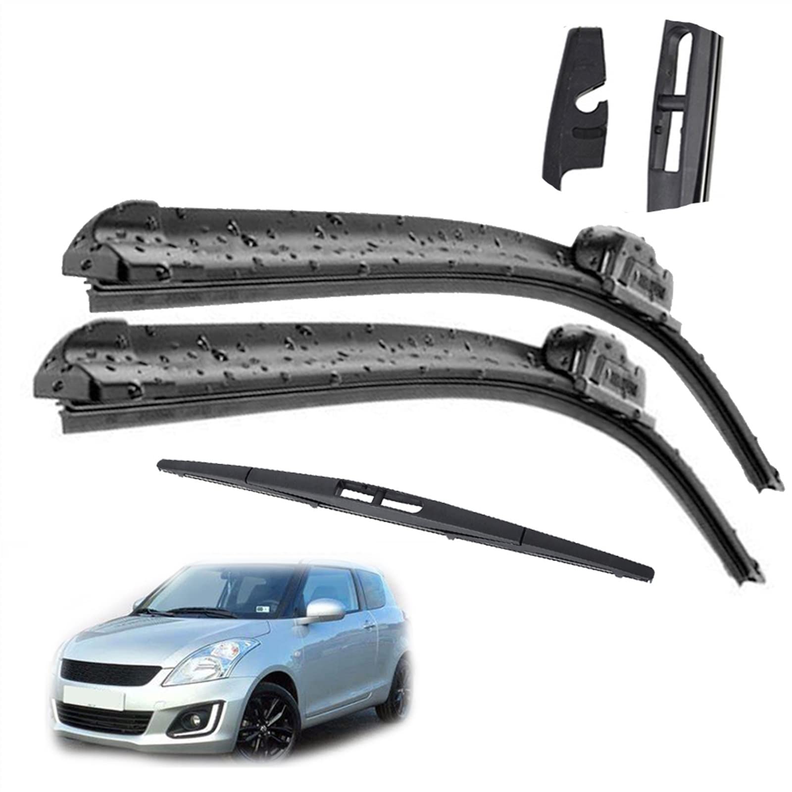 Essuie-glace Suzuki Swift 2010-2017 résout pare-brise flou