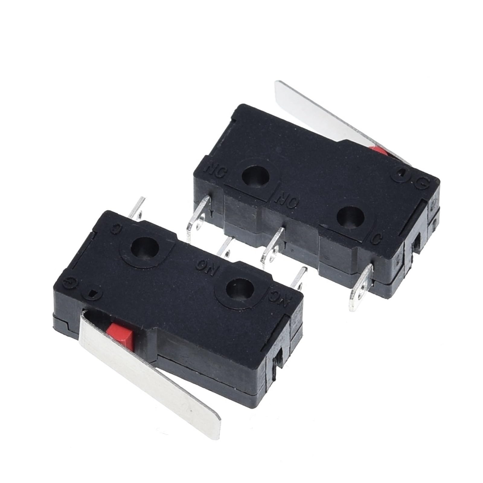 BKGWCSOR 10PCS Tact Switch on off KW11-3Z 5A 250V Microswitch 3PIN Buckle Switches