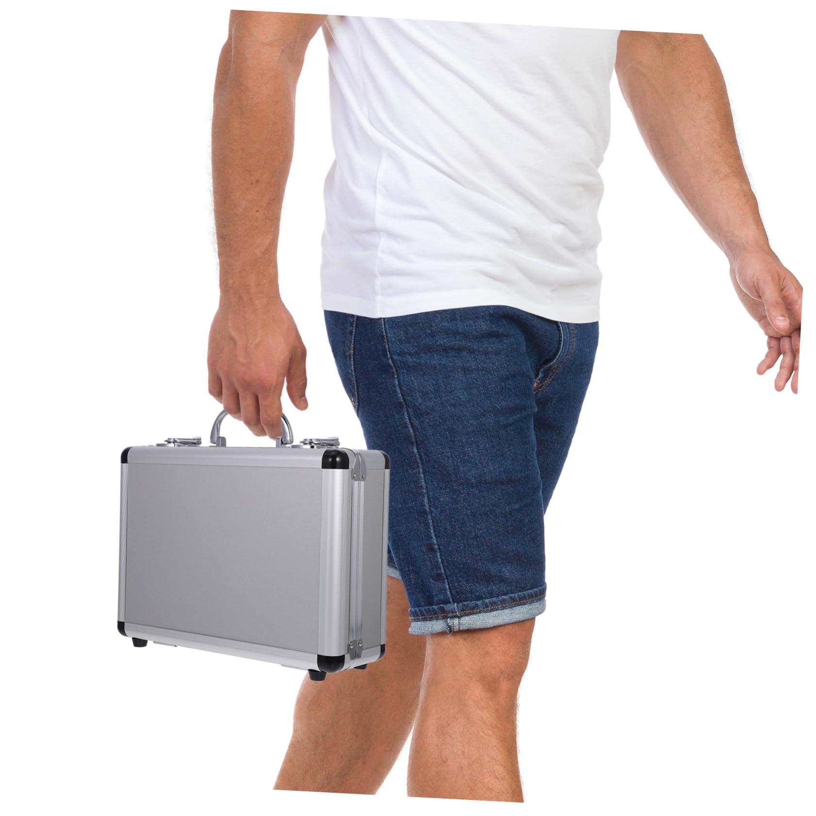 Holibanna Organizer Na Narzędzia Z Pianki Aluminiowej Do Torby Narzędziowej Organizer Do Garażu Wyściełana Walizka Na Narzędzia Z Pianki Małe Pojemniki Przechowywania Z Pokrywkami
