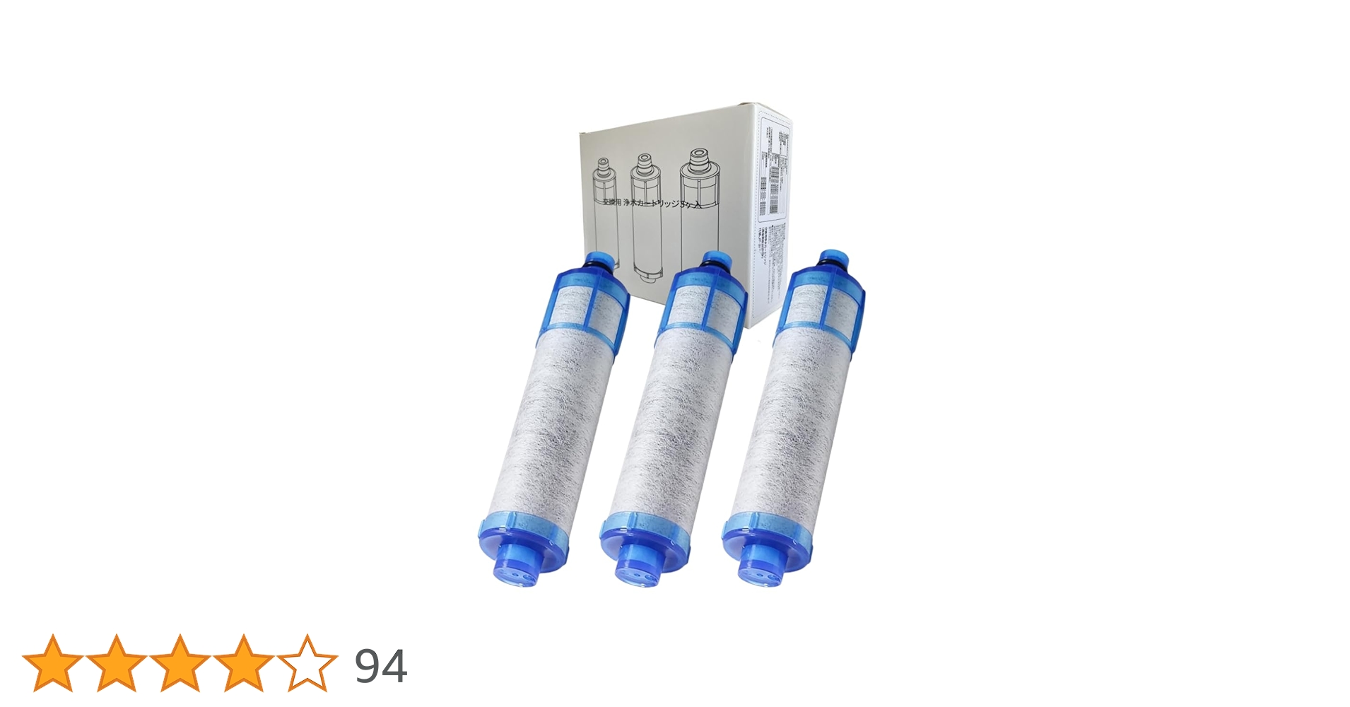 交換用浄水カートリッジ(未使用品) 3本 Amazon | Yeagel JF-21 交換用浄水器カートリッジ（JF-22-F JF