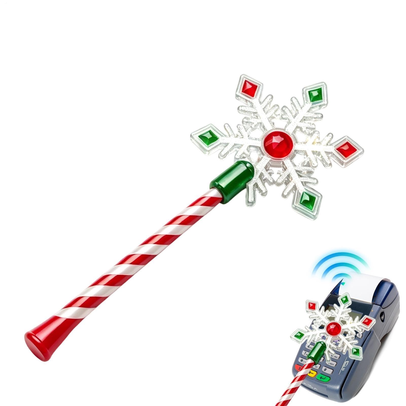 Credit Card Wand Tap To Pay, Christmas Fairy Wand Credit Card Holder, (I)