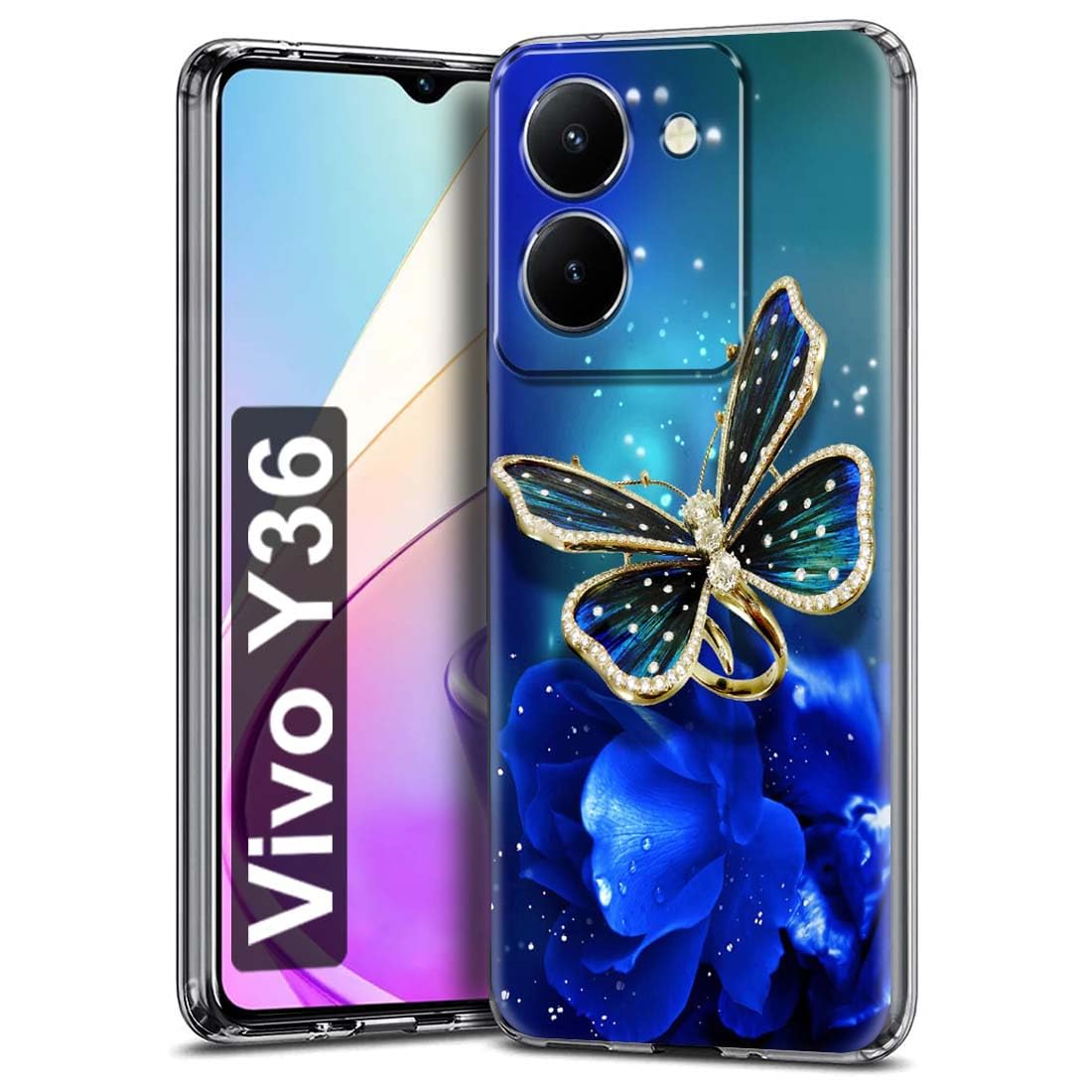 Fashionury Soft Silicon Slimfit Back Cover for Vivo Y36 Stylish Printed Back Cover for Vivo Y36 -D0029 (B0CB1533LB) Amazon Price History, Amazon Price Tracker