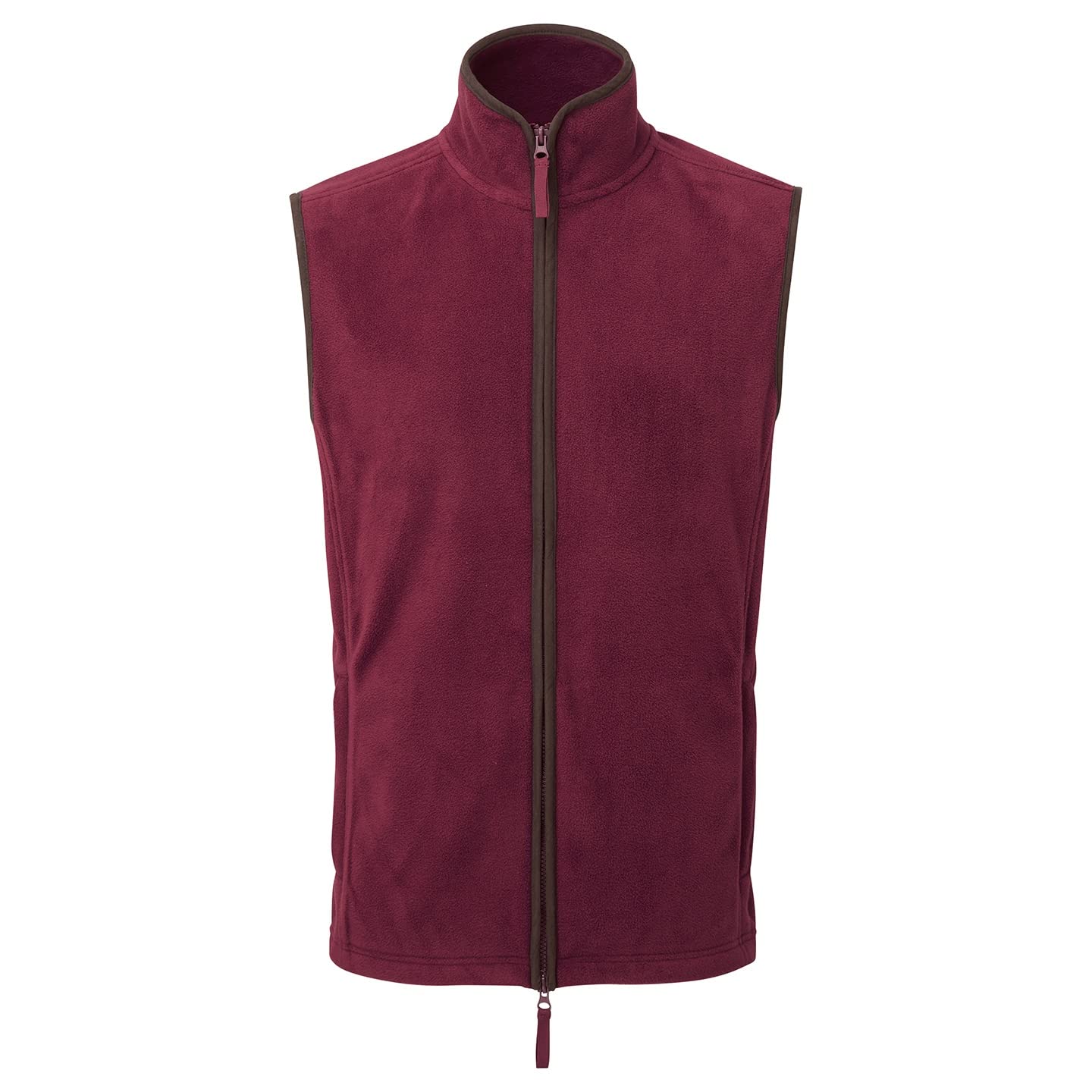 Premier Men's Moss Green/Brown Artisan Fleece Gilet (S) ()