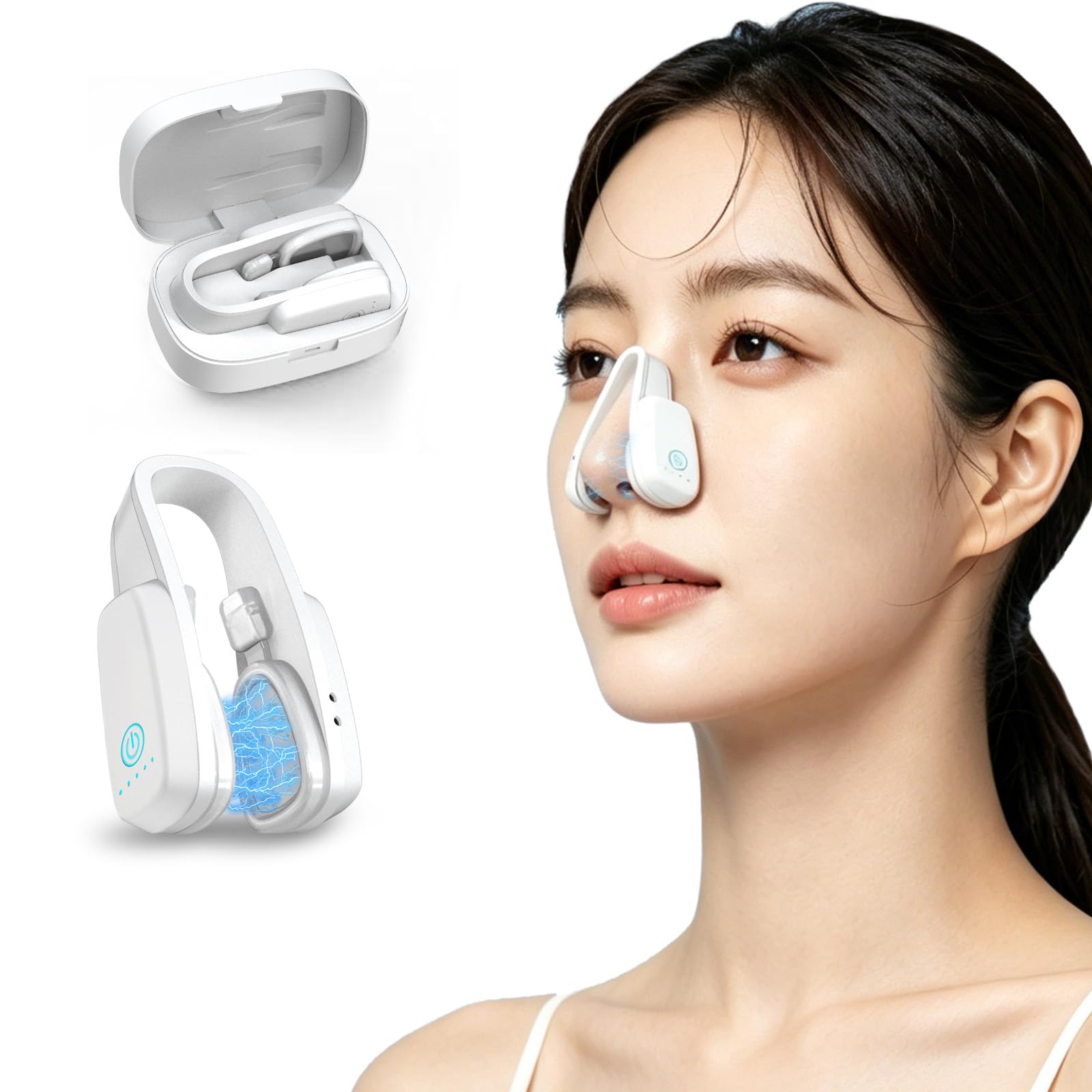 Amazon | 鼻 美顔器 電動鼻クリップ EMS 鼻筋 鼻用美容器 美鼻高鼻小鼻