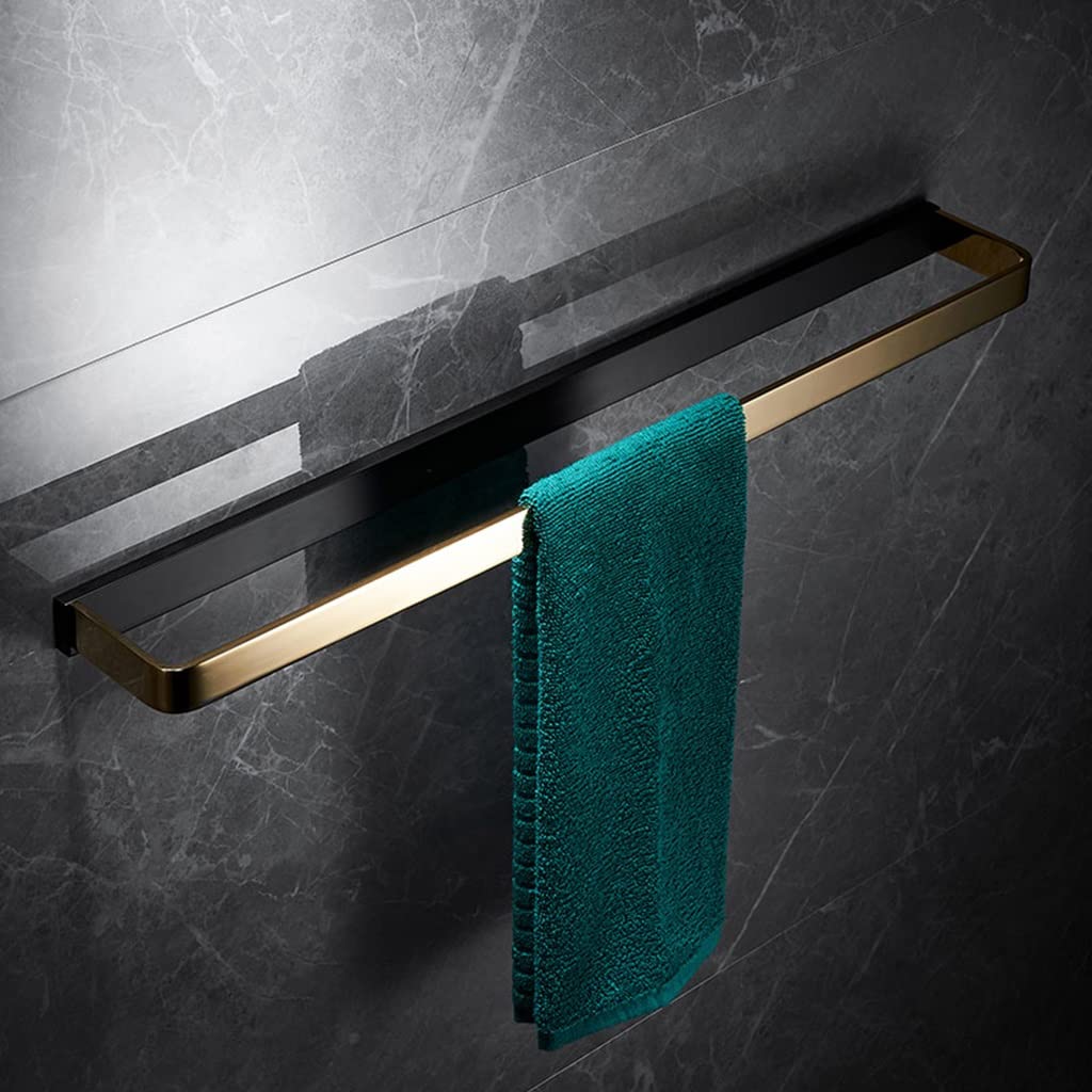 Porte-serviettes salle de bain haut de gamme single rod fixation murale solide