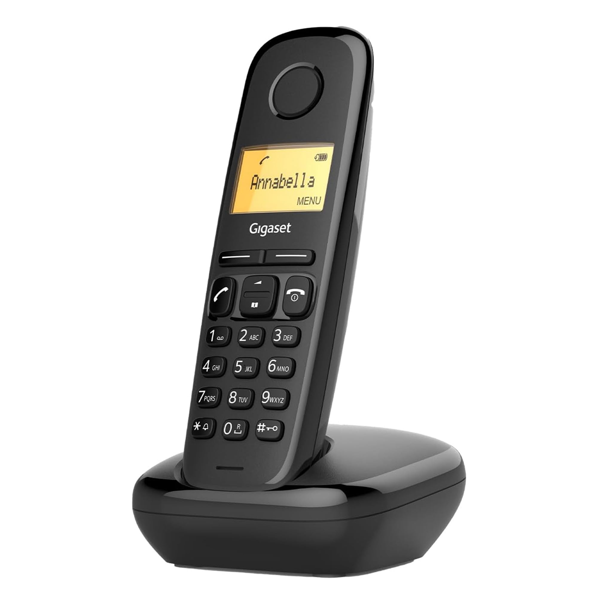Gigaset A170 - Teléfono DECT inalámbrico - Pantalla Gráfica Iluminada - Fácil de