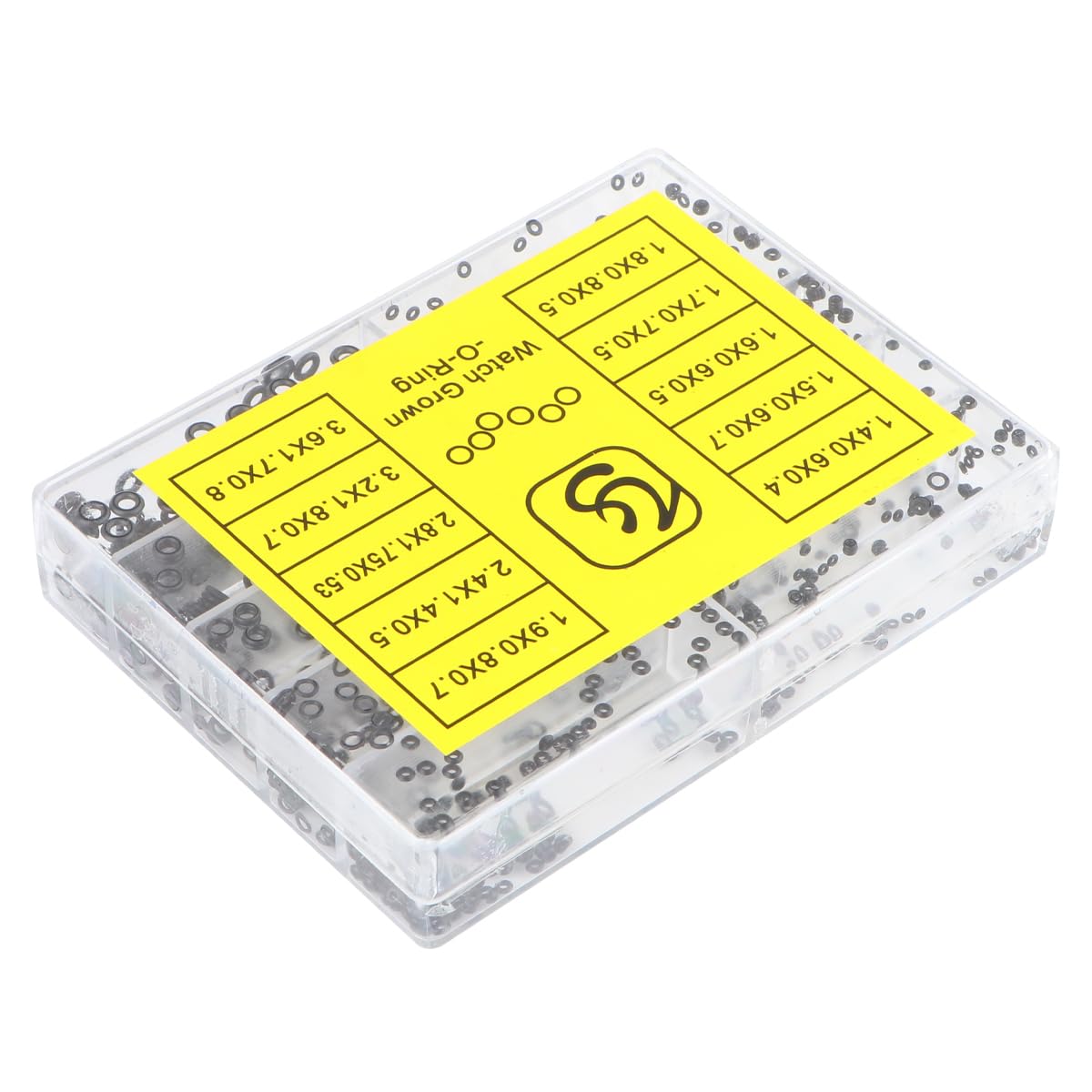 ULTECHNOVO Watch Gaskets Watch O-Ring Assortment Piano Repair Gasket Sealing Ring Kit Sealing Gasket Washer Gasket Assortment Kit Rubber Sealing Gasket Cables Gasket Water Proof