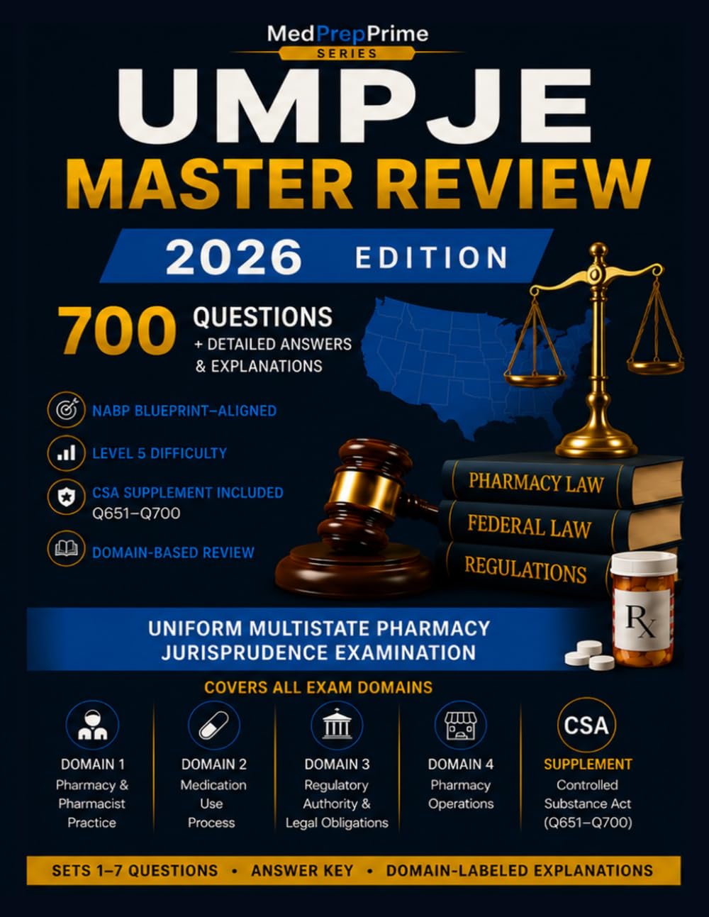 UMPJE Master Review 2026 Edition: 700 Practice Questions With Answers and Explanations