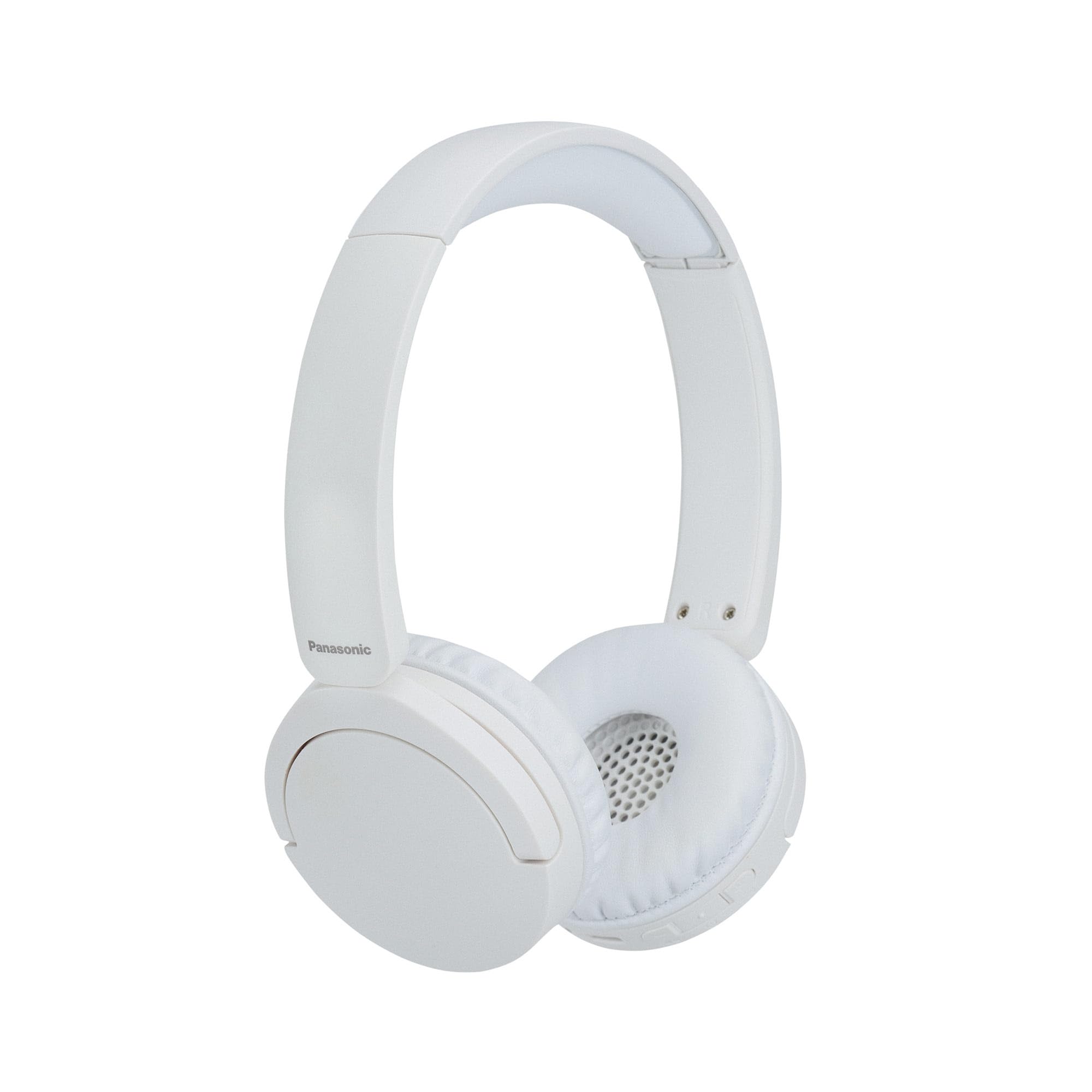 Panasonic HF630B, Street Auriculares Inalámbricos, Supraurales, Micrófono Integrado, Bluetooth 5.3, Multipunto, Diseño Giratorio, hasta 72 Horas De Reproducción, USB-C, Blanco